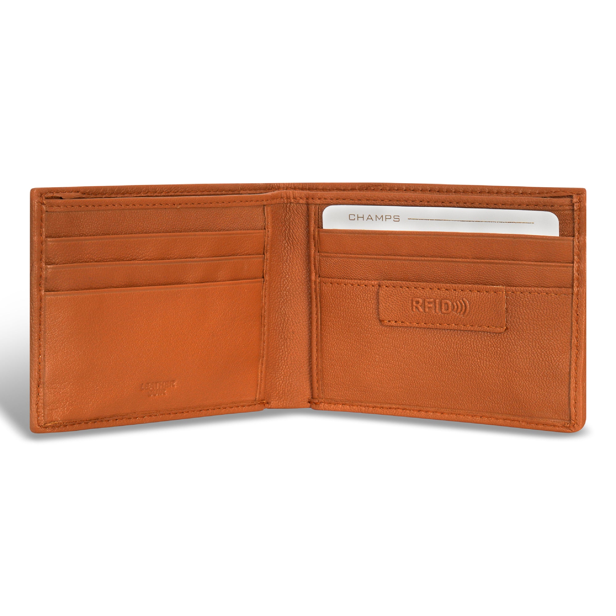 Denim / Leather Bi-Fold Wallet 3
