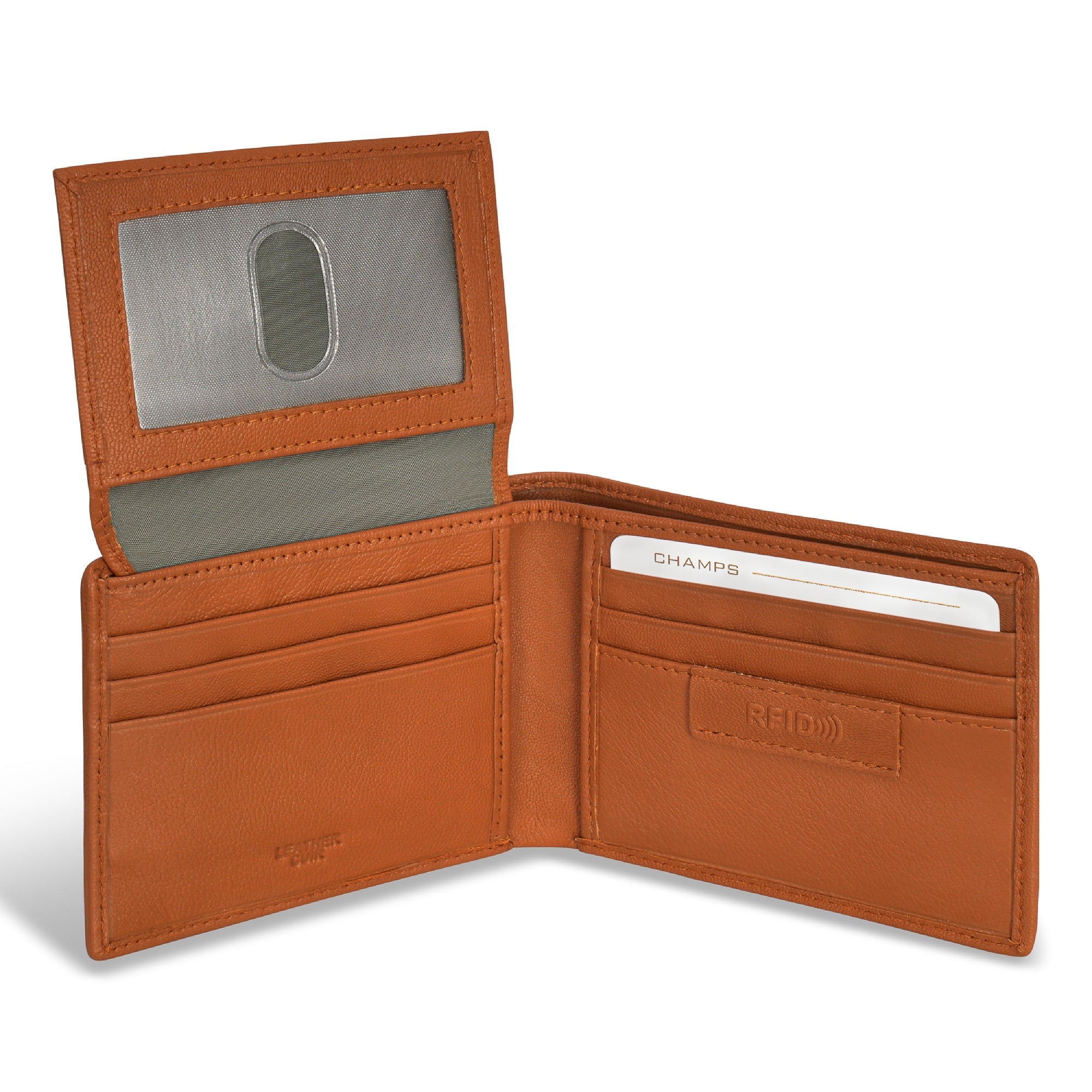 Denim / Leather Top Wing Wallet 3