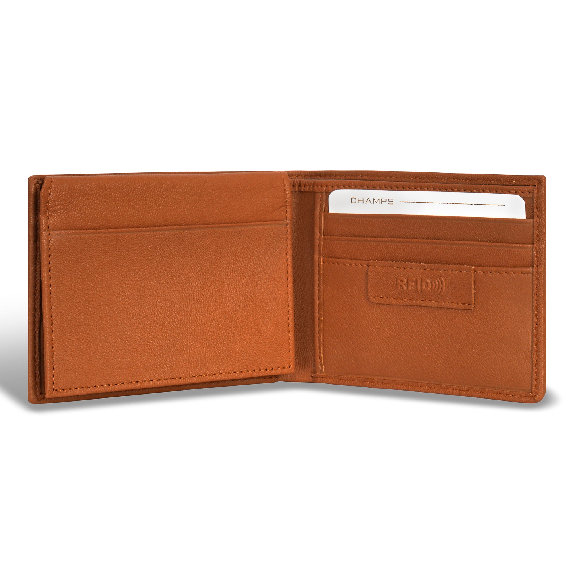 Denim / Leather Top Wing Wallet 4