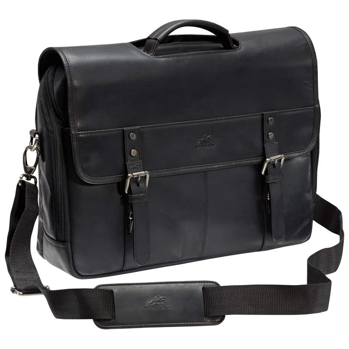 Mancini Buffalo Double Compartment Briefcase (2010's Edition)