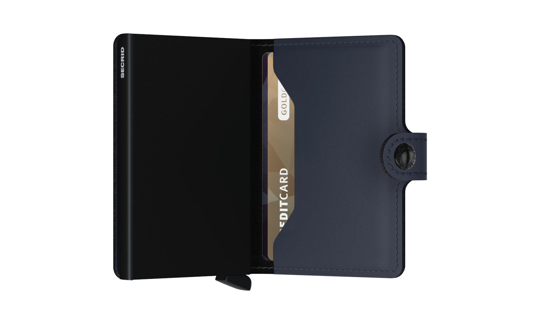Secrid Miniwallet Matte - Night Blue 3