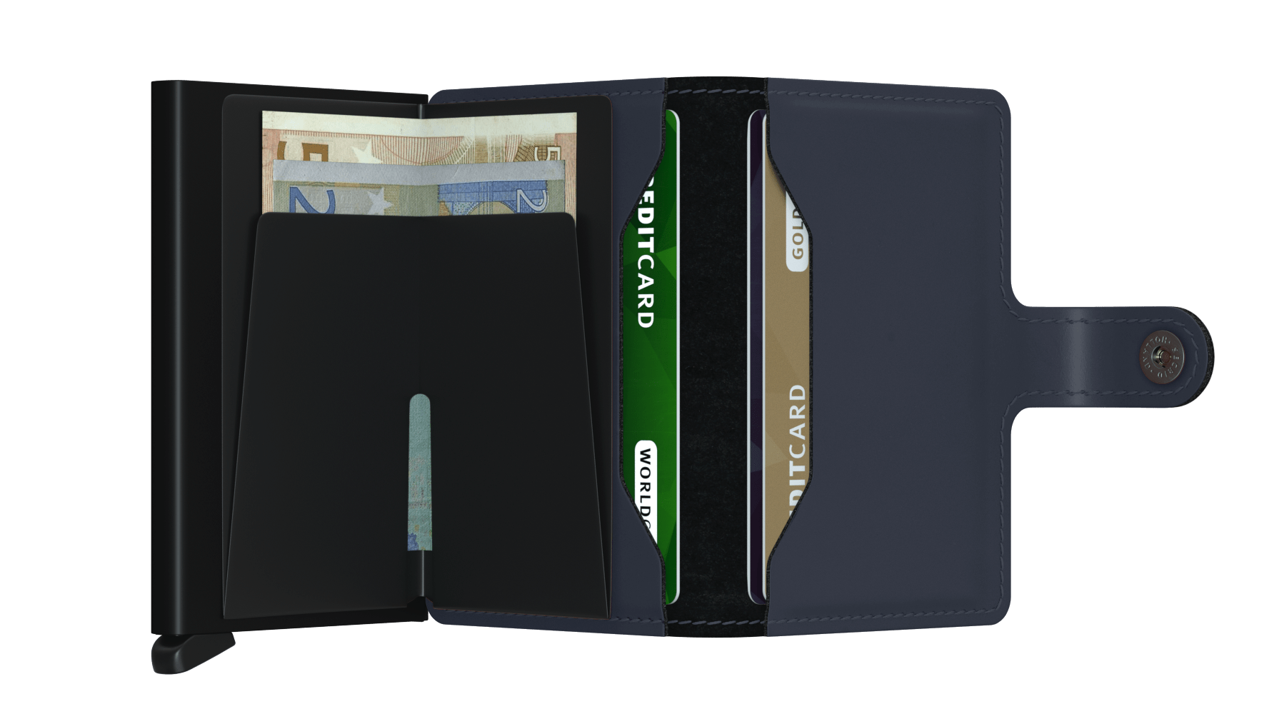 Secrid Miniwallet Matte - Night Blue 4