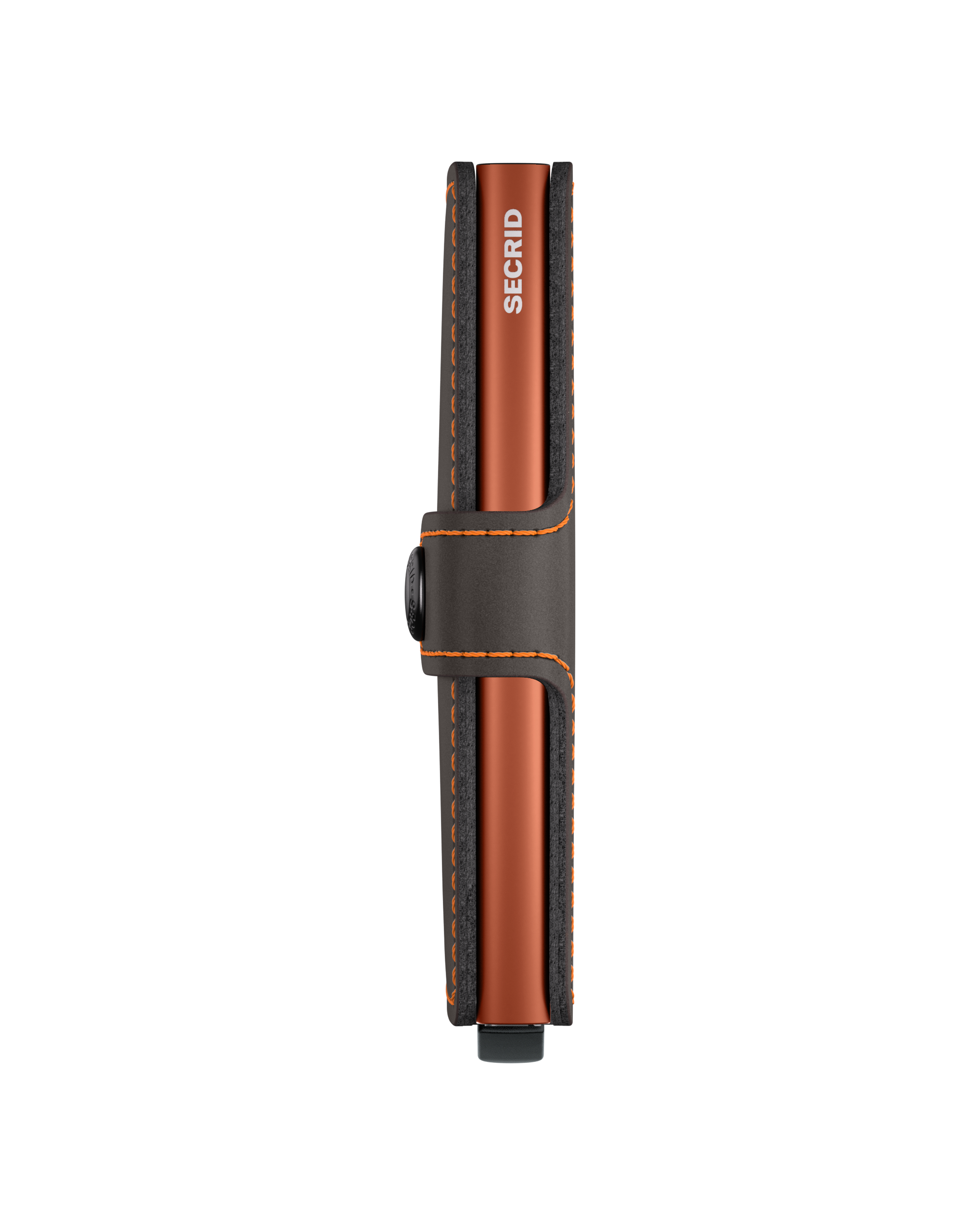 Secrid Miniwallet Matte - Truffle & Orange 5