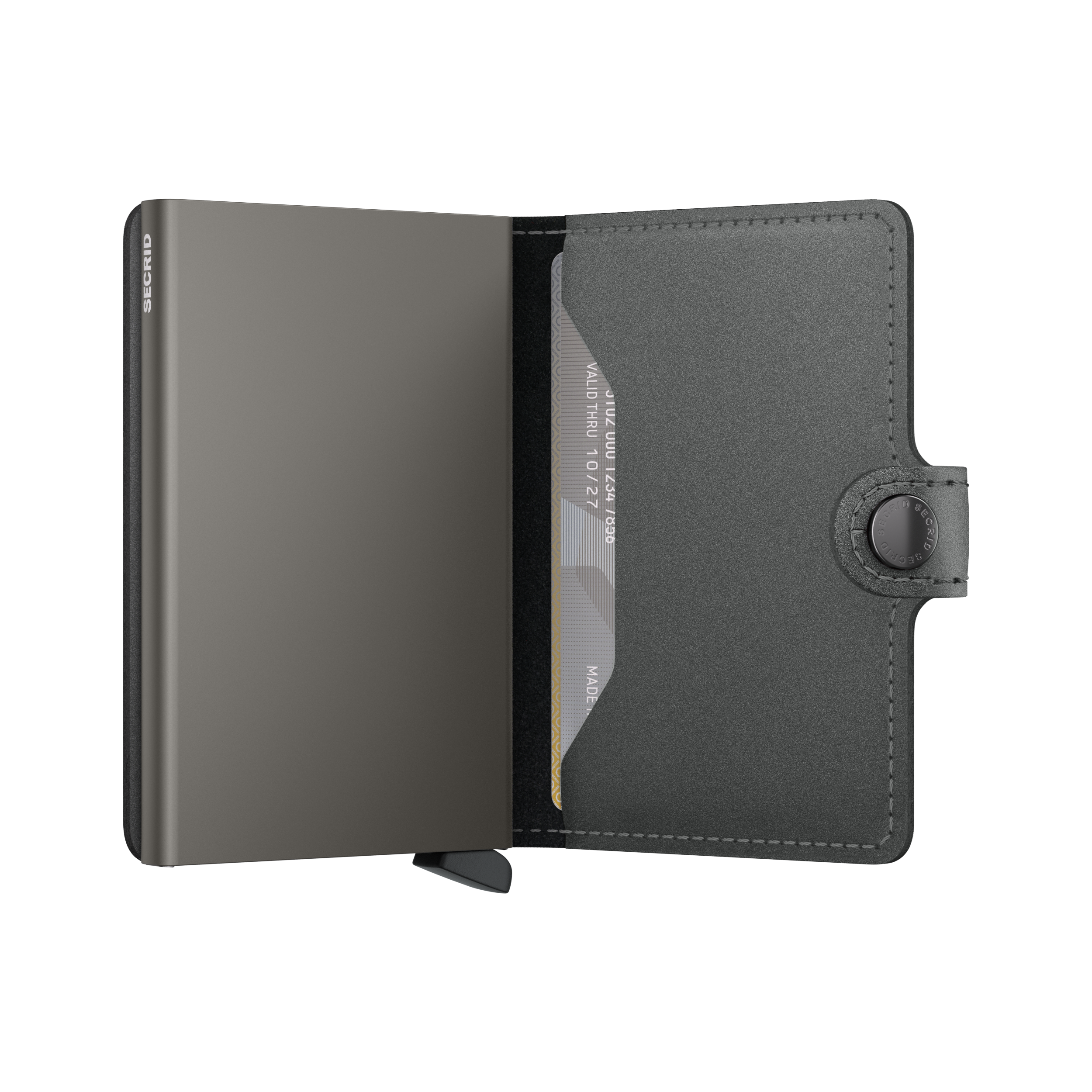 Secrid Miniwallet Matte Satin - Steel 4