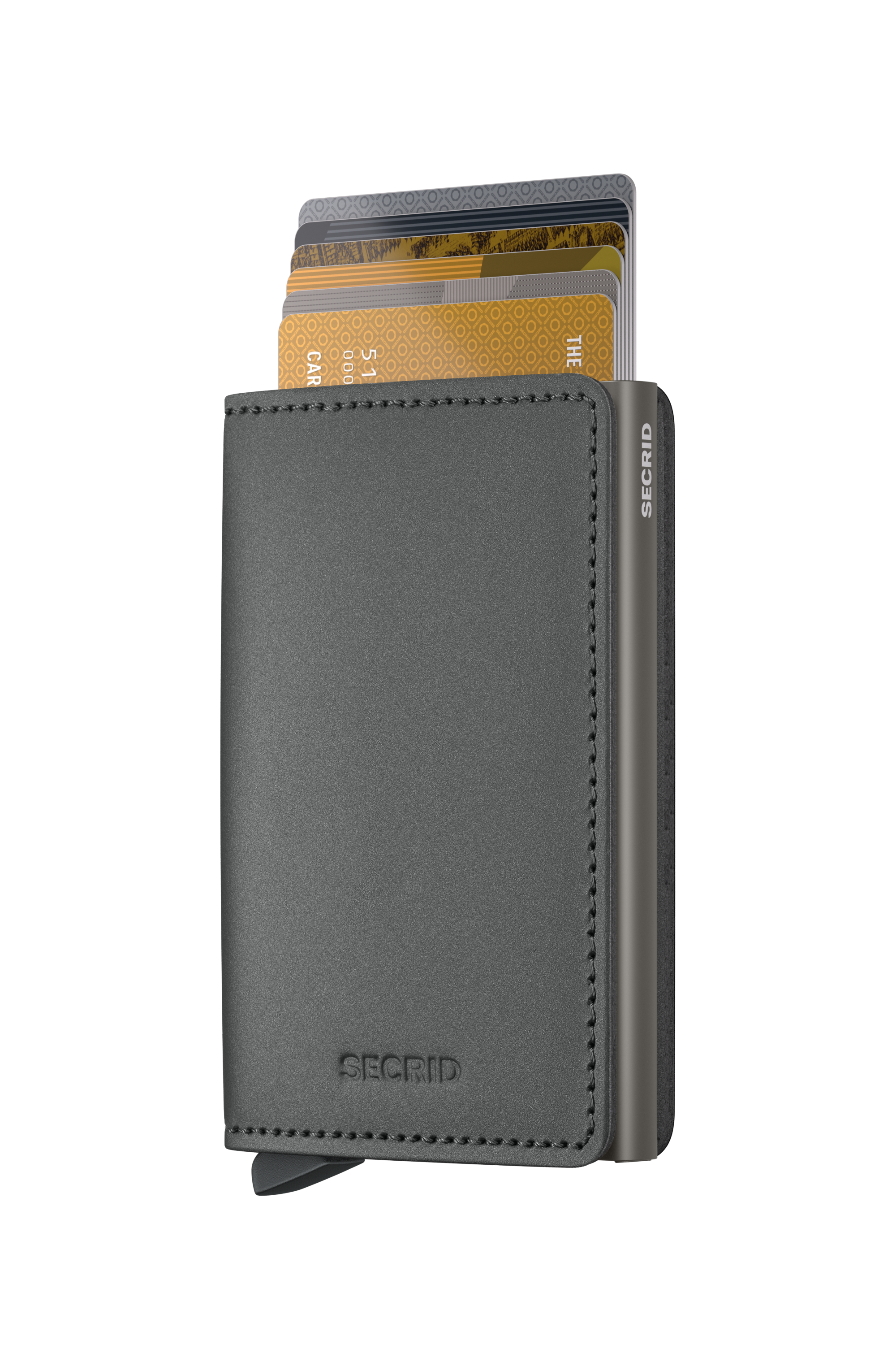 Secrid Slimwallet Matte Satin - Steel 4