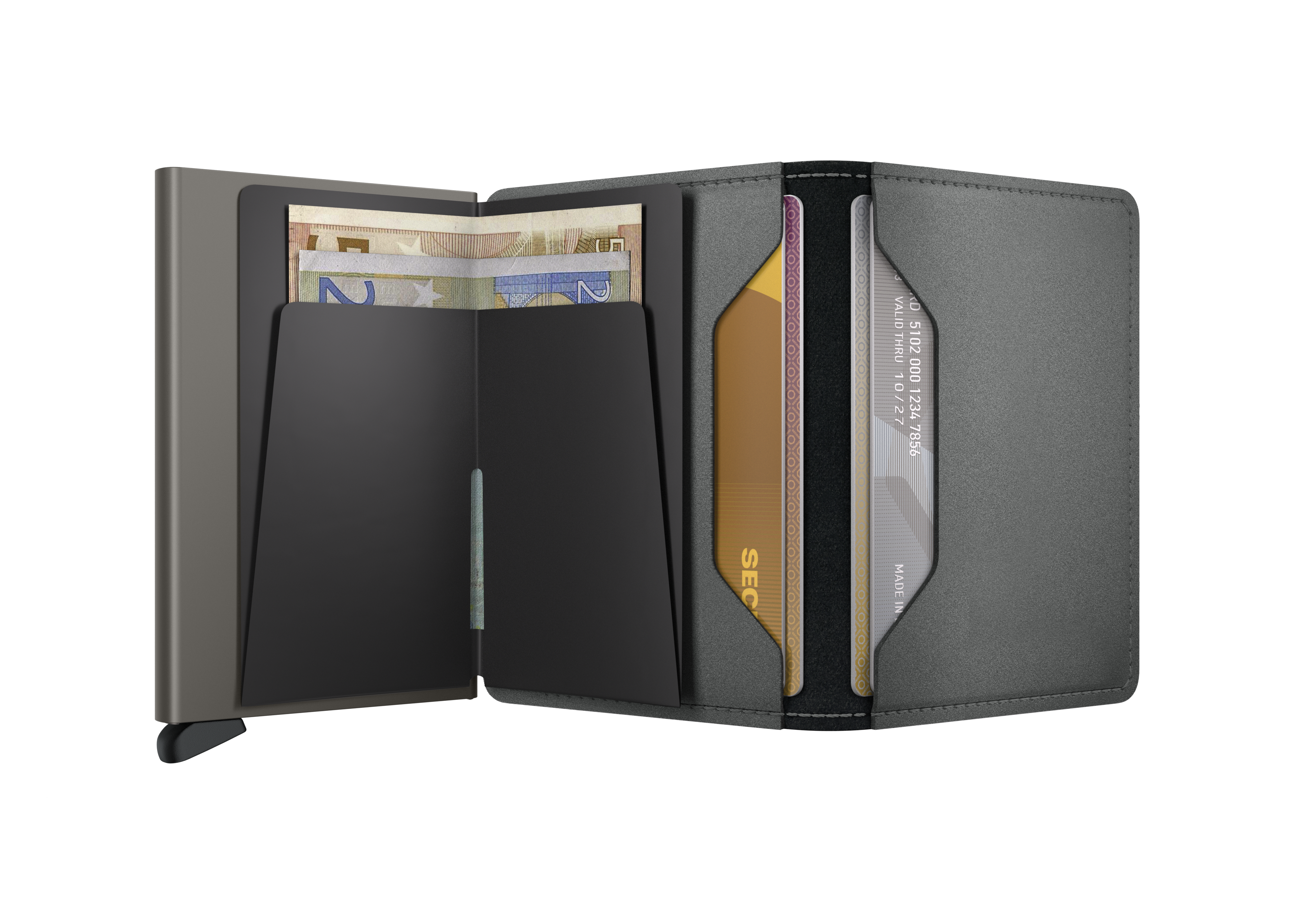 Secrid Slimwallet Matte Satin - Steel 5