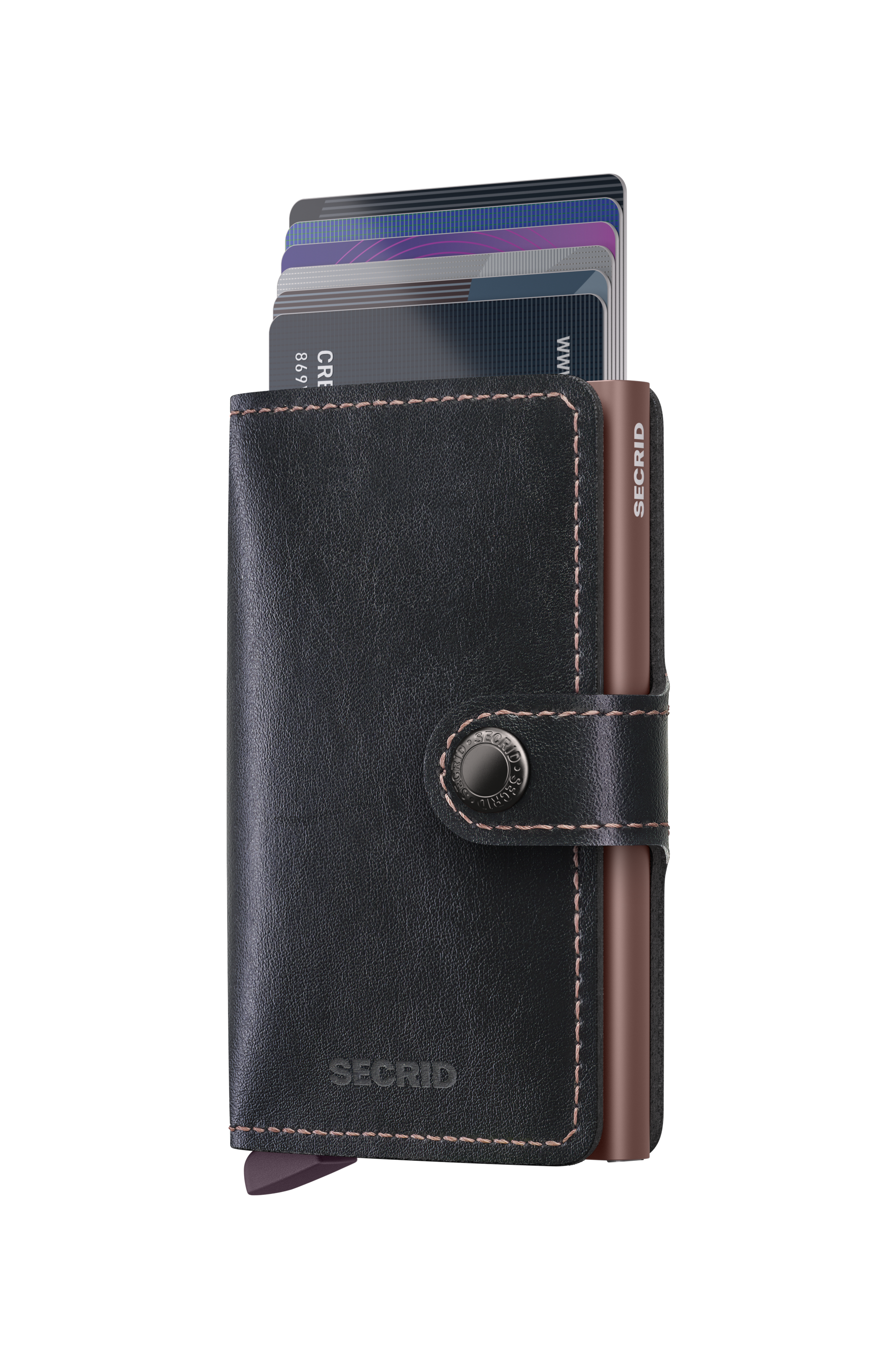 Secrid Miniwallet Mirum - Black-Rose 5