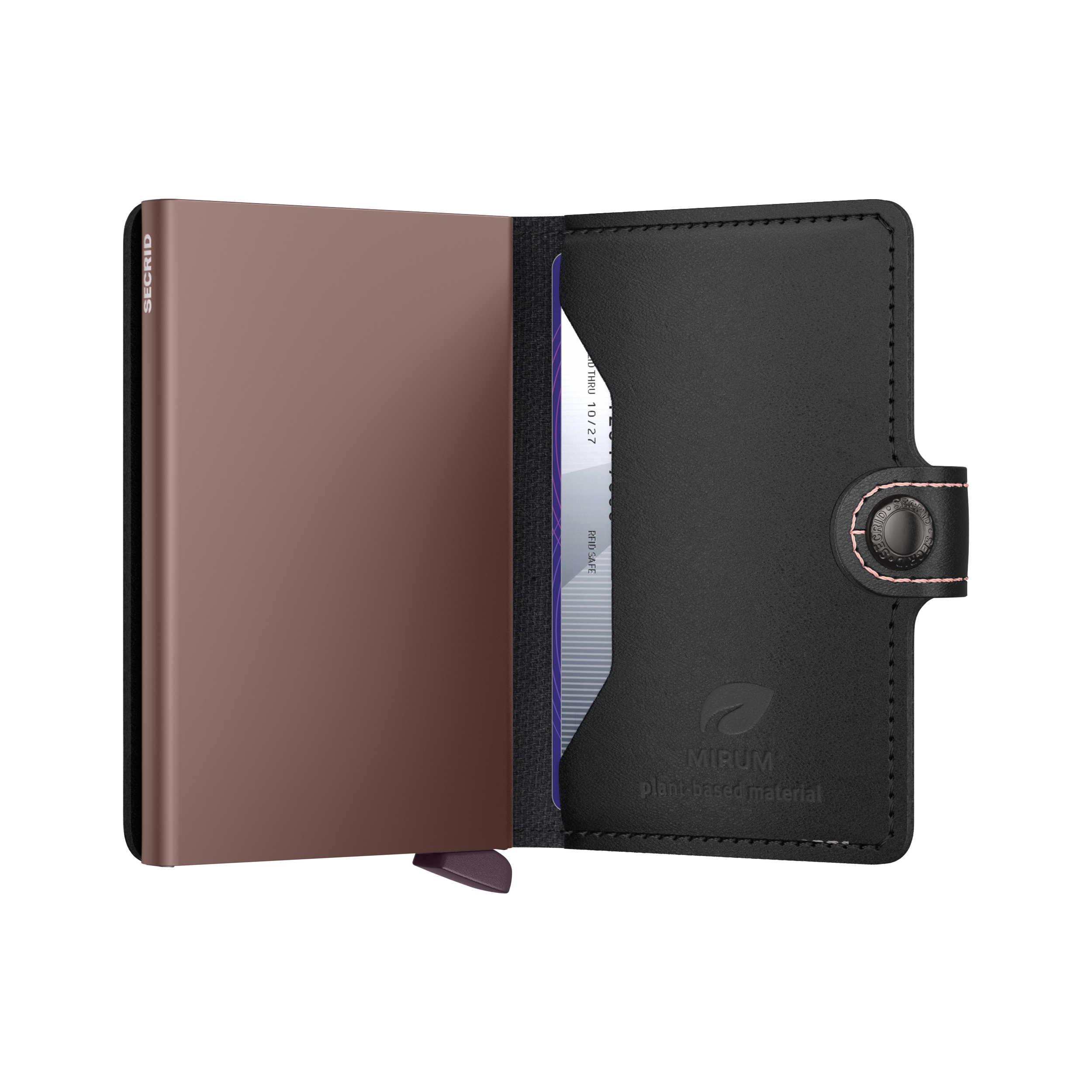 Secrid Miniwallet Mirum - Black-Rose 2