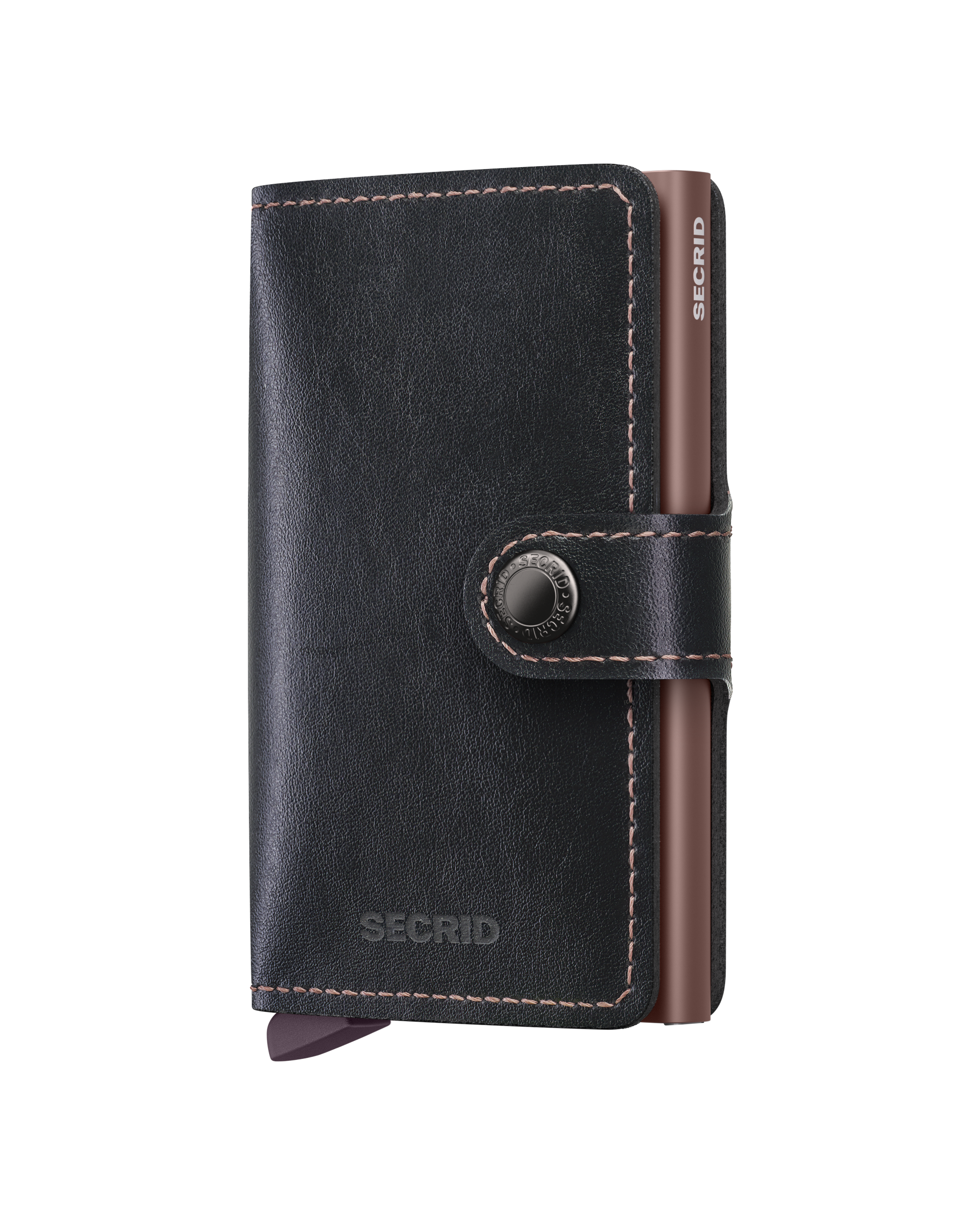 Secrid Miniwallet Mirum - Black-Rose 1