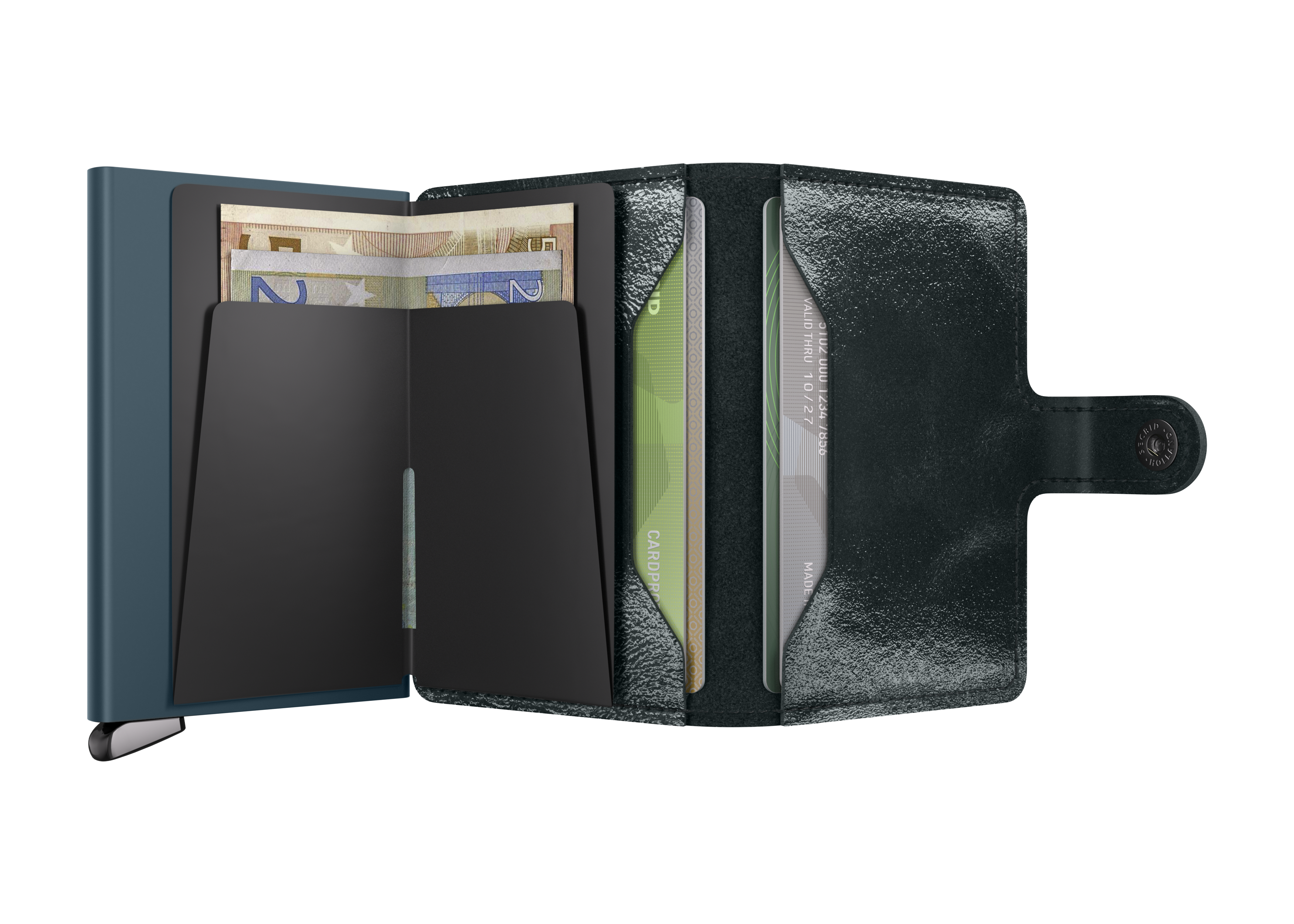 Secrid Miniwallet+ Naplak - Bottle Green 4