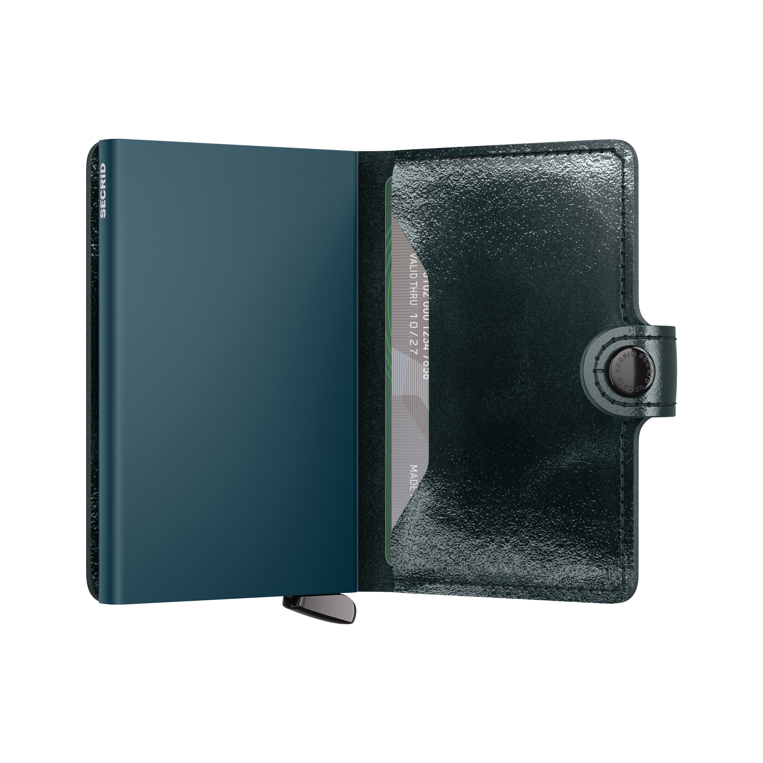 Secrid Miniwallet+ Naplak - Bottle Green 5