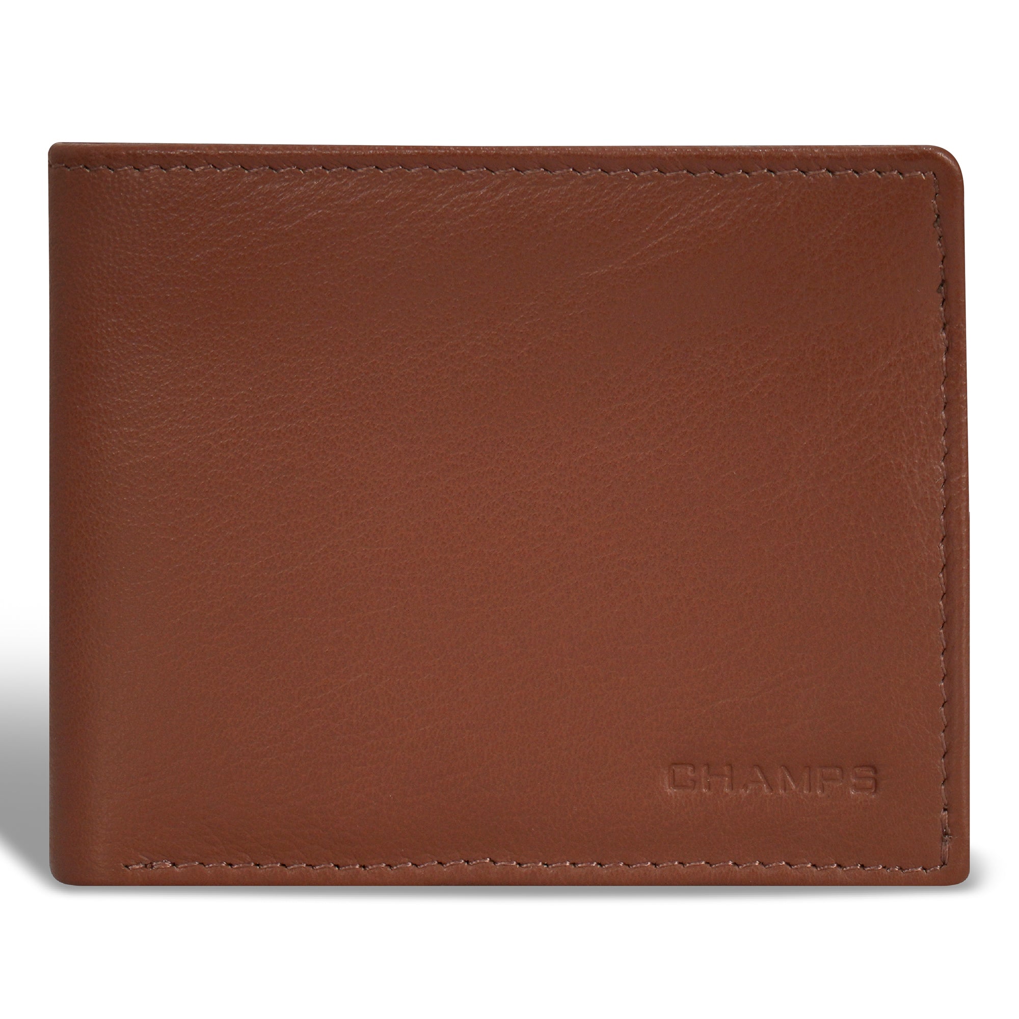 Onyx / Leather Zip Bi-Fold Wallet 6