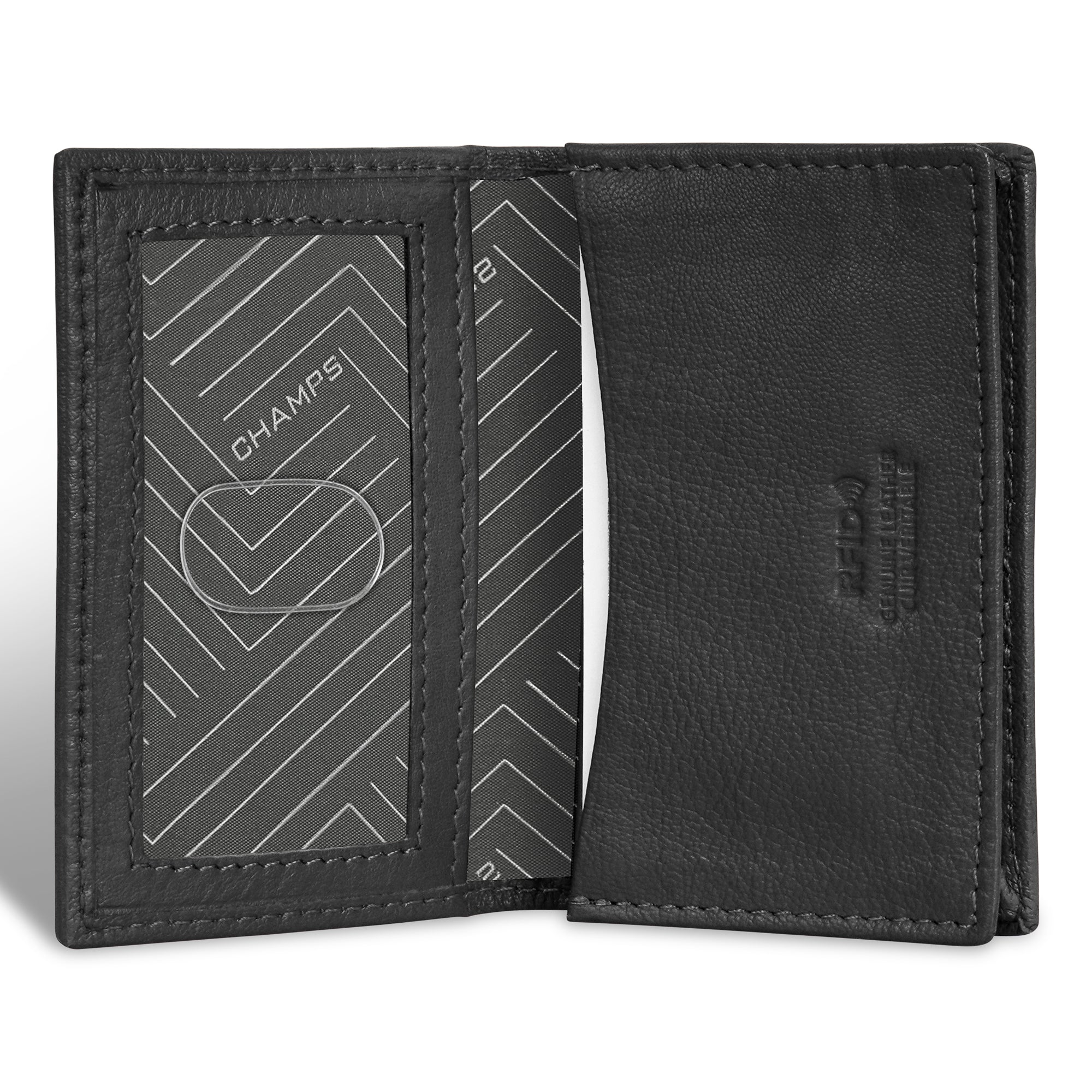 Onyx / Leather Card Case 3
