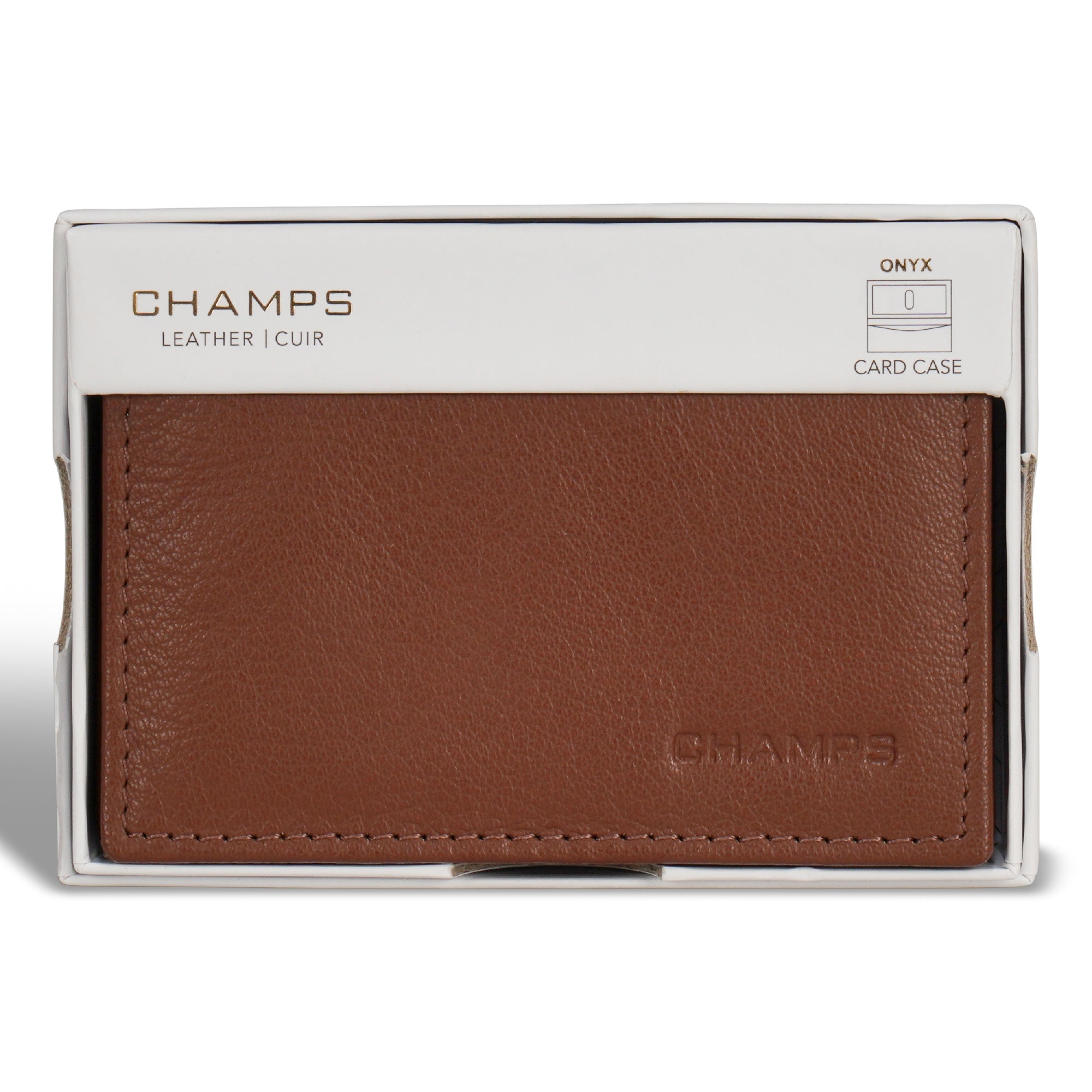 Onyx / Leather Card Case 10