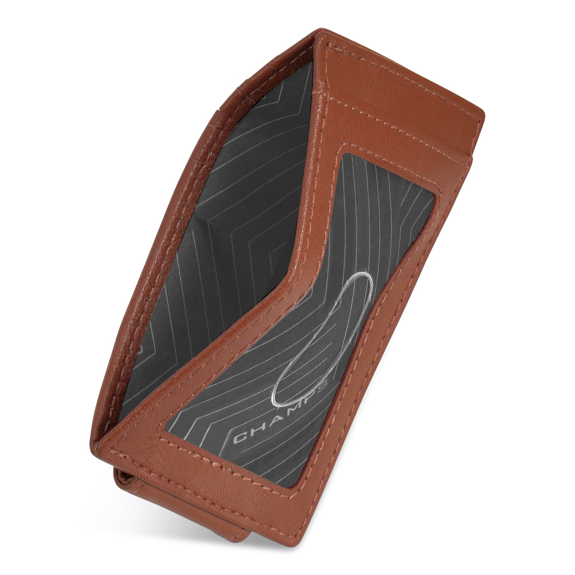 Onyx / Leather Mag Card Case 9