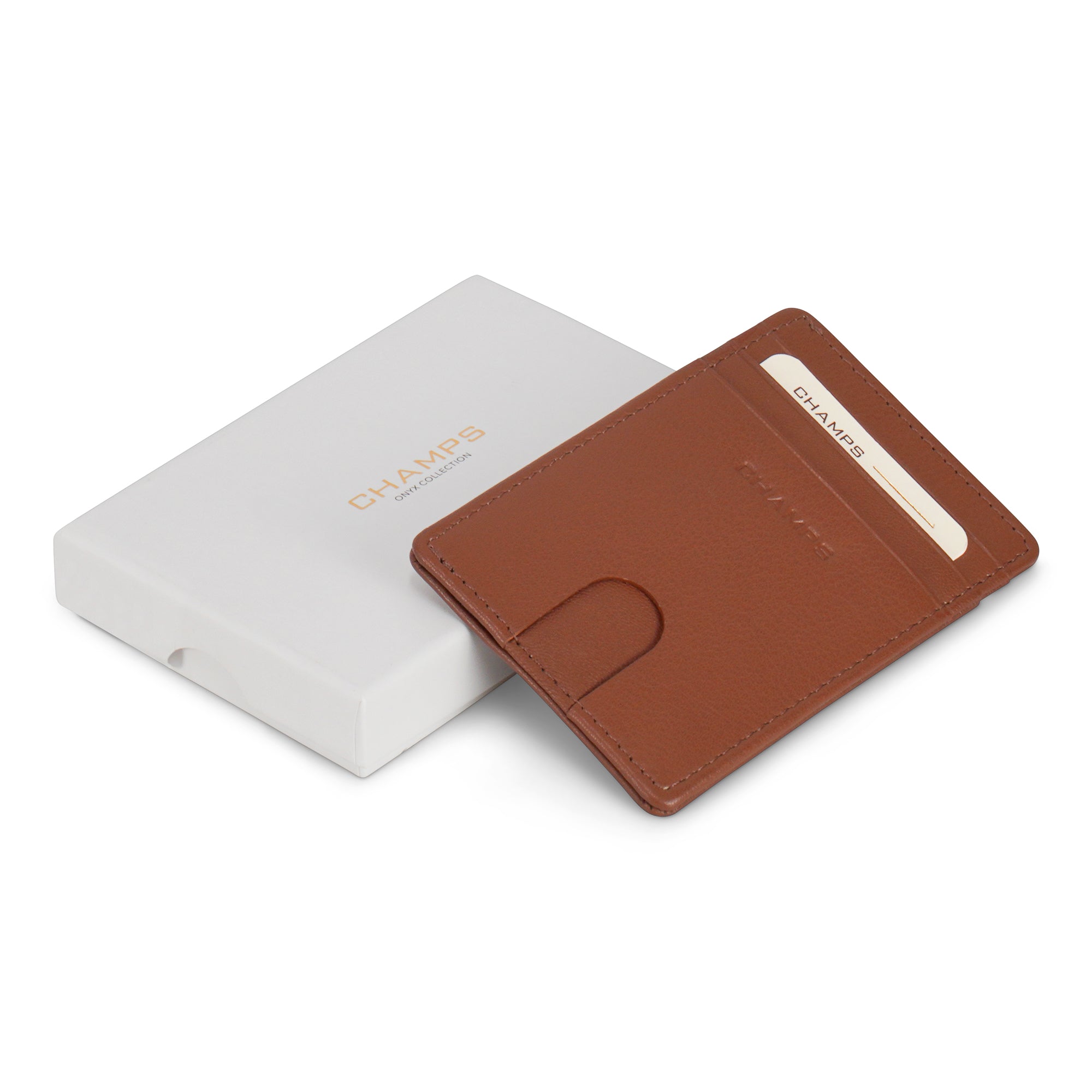 Onyx / Leather Access Card Case 9