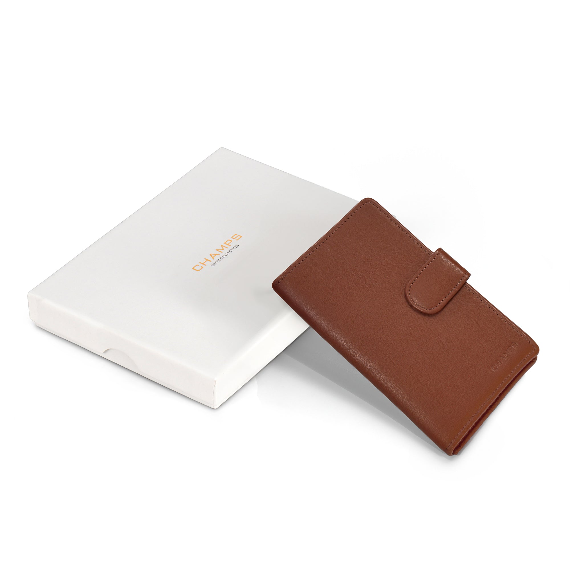 Onyx / Leather Passport Case 9