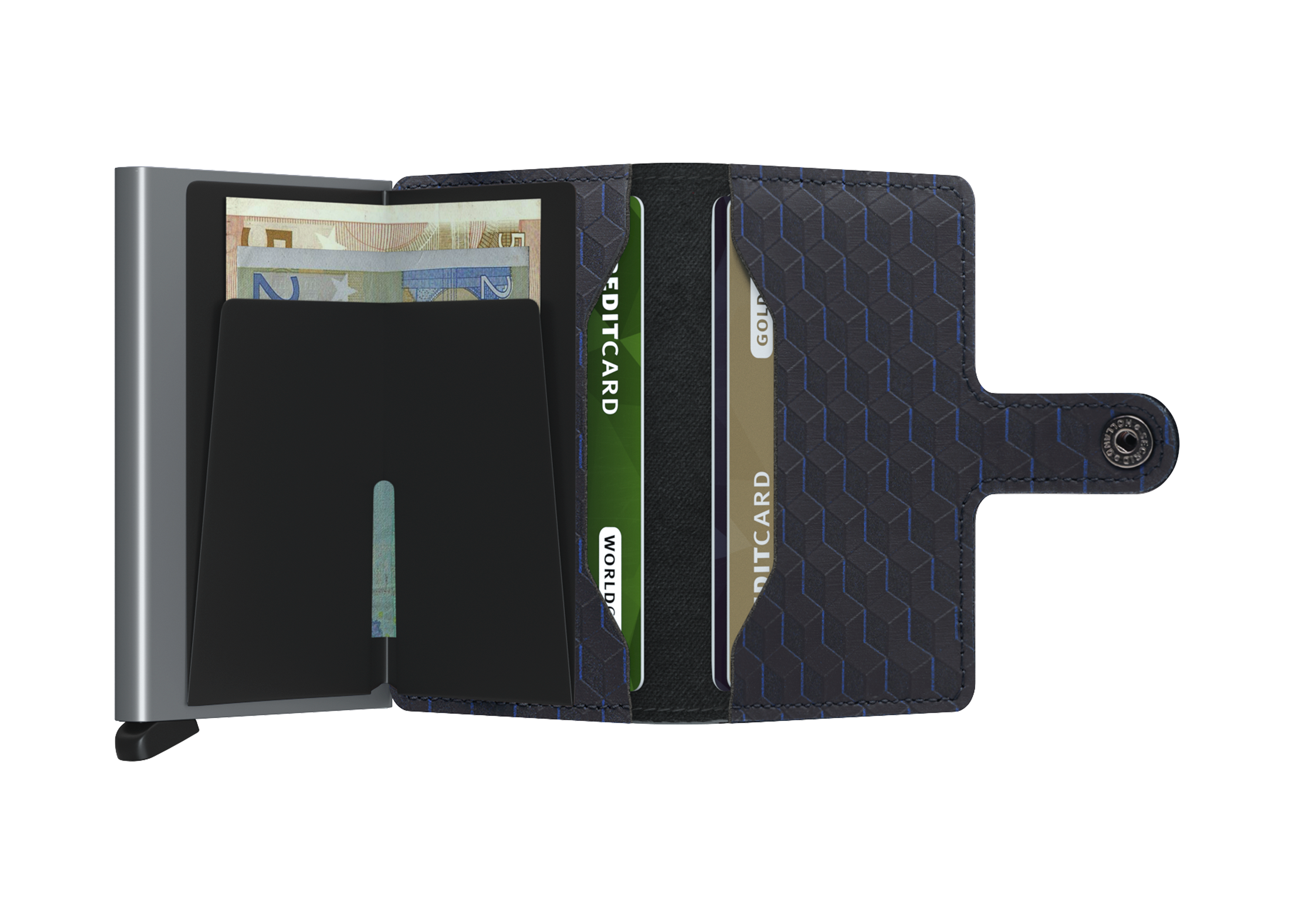 Secrid Miniwallet Optical - Black-Titanium 3