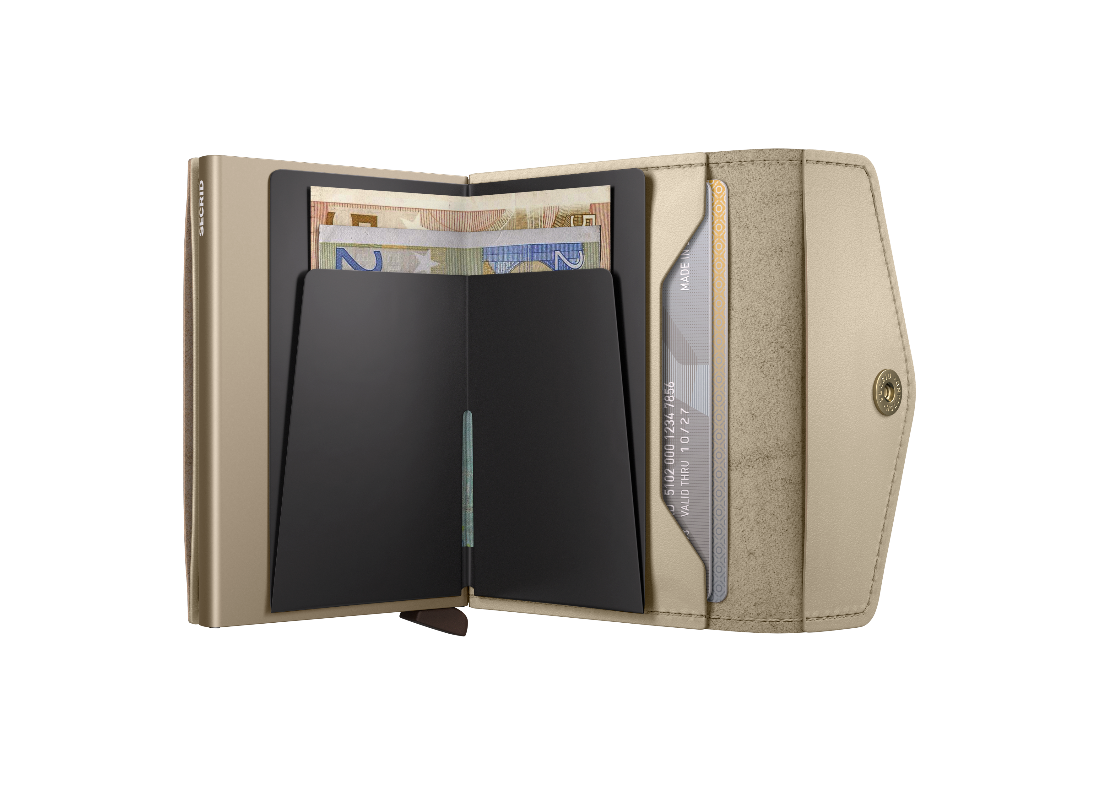 Secrid Envelope Wallet Original -  Latte 4