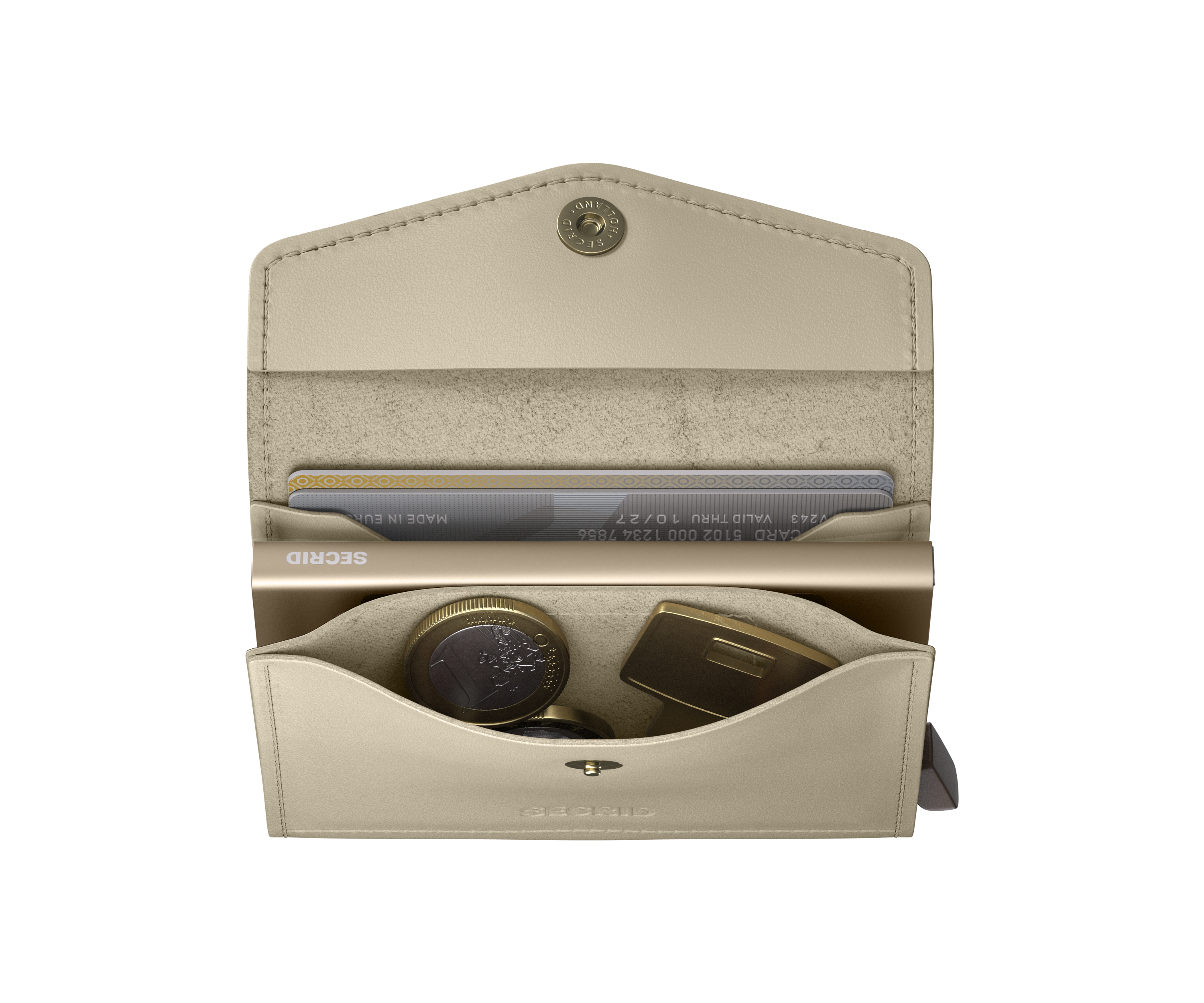 Secrid Envelope Wallet Original -  Latte 5