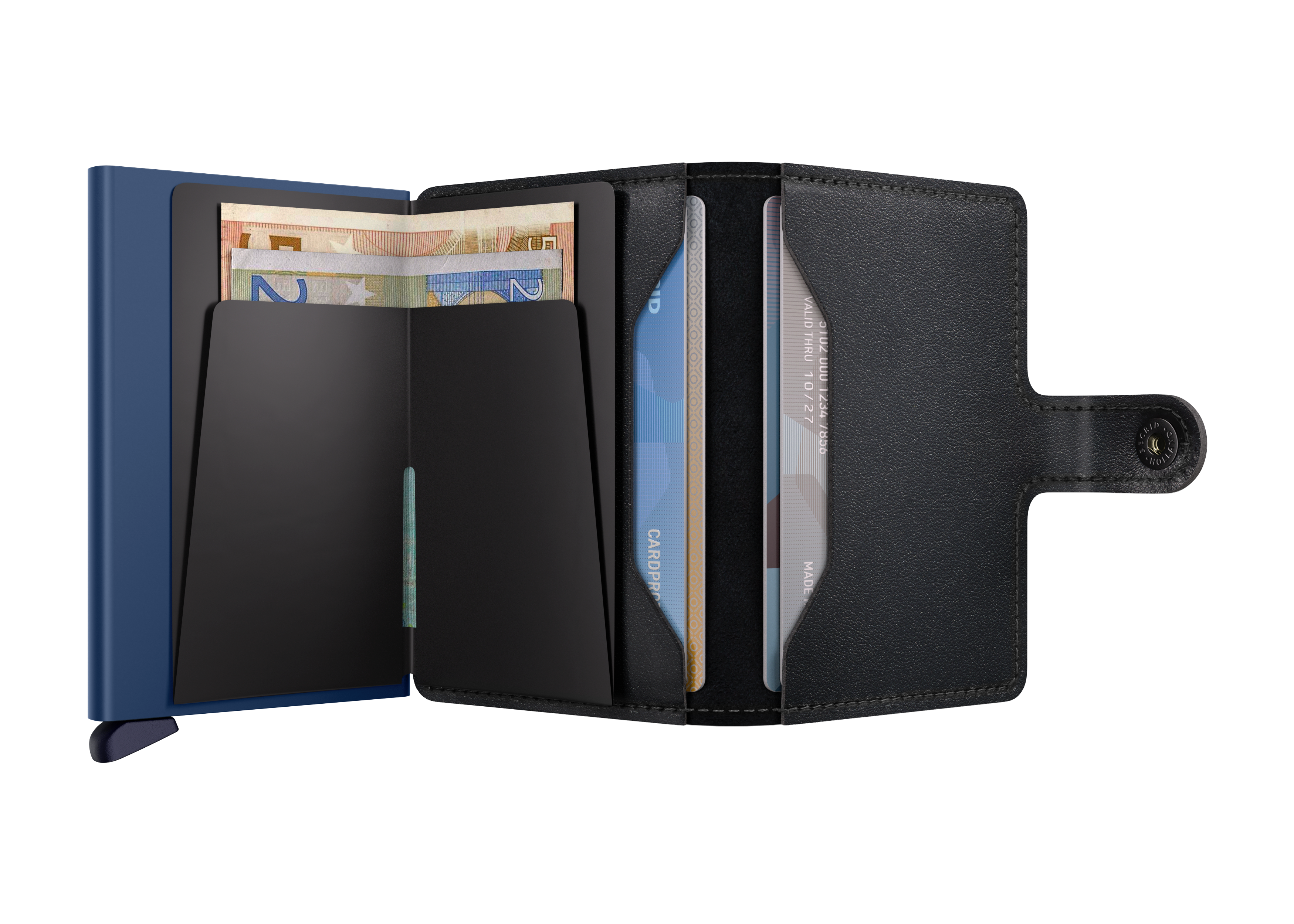 Secrid Miniwallet Original - Navy-Black 4