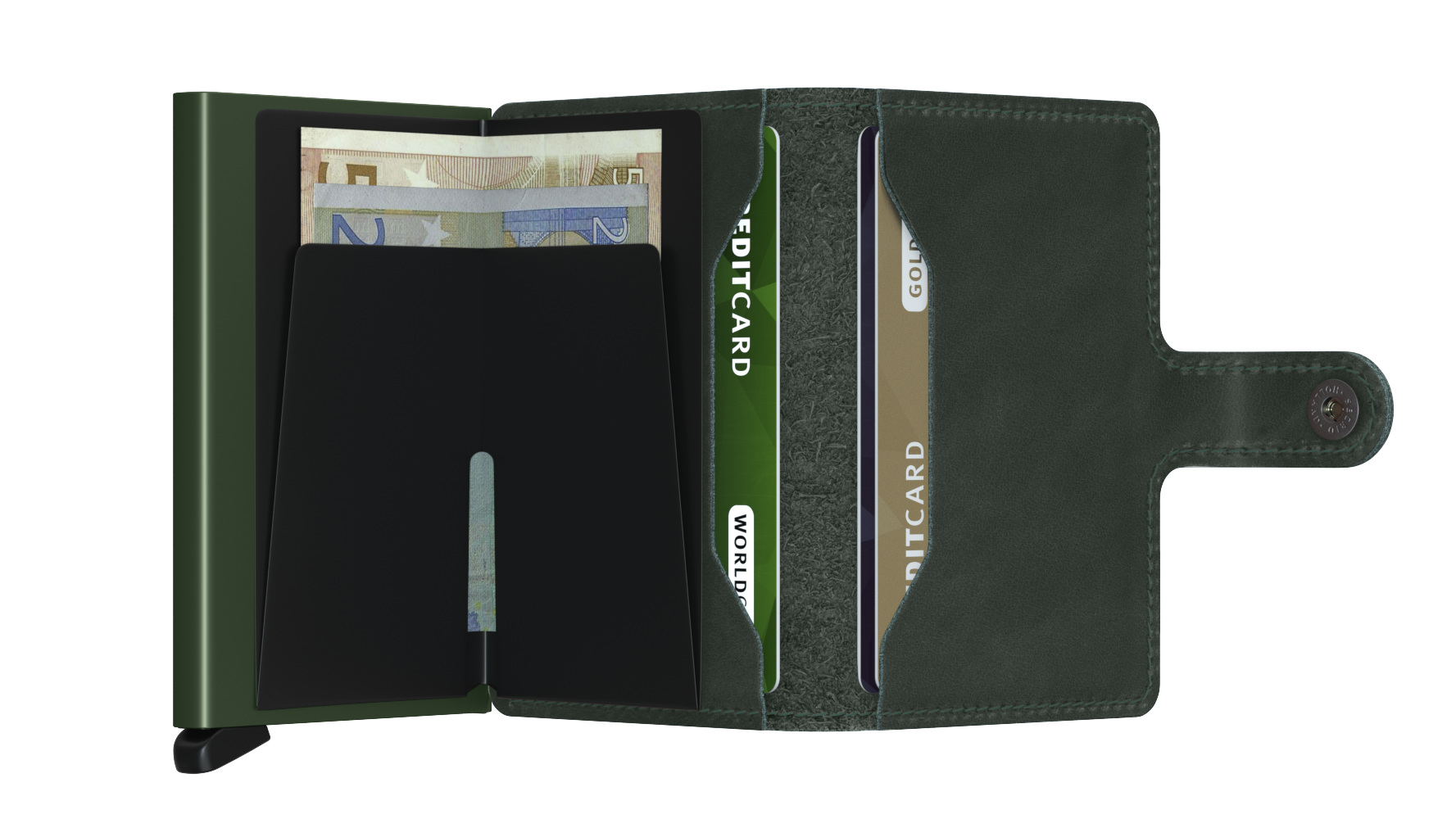 Secrid Miniwallet Original Green 3