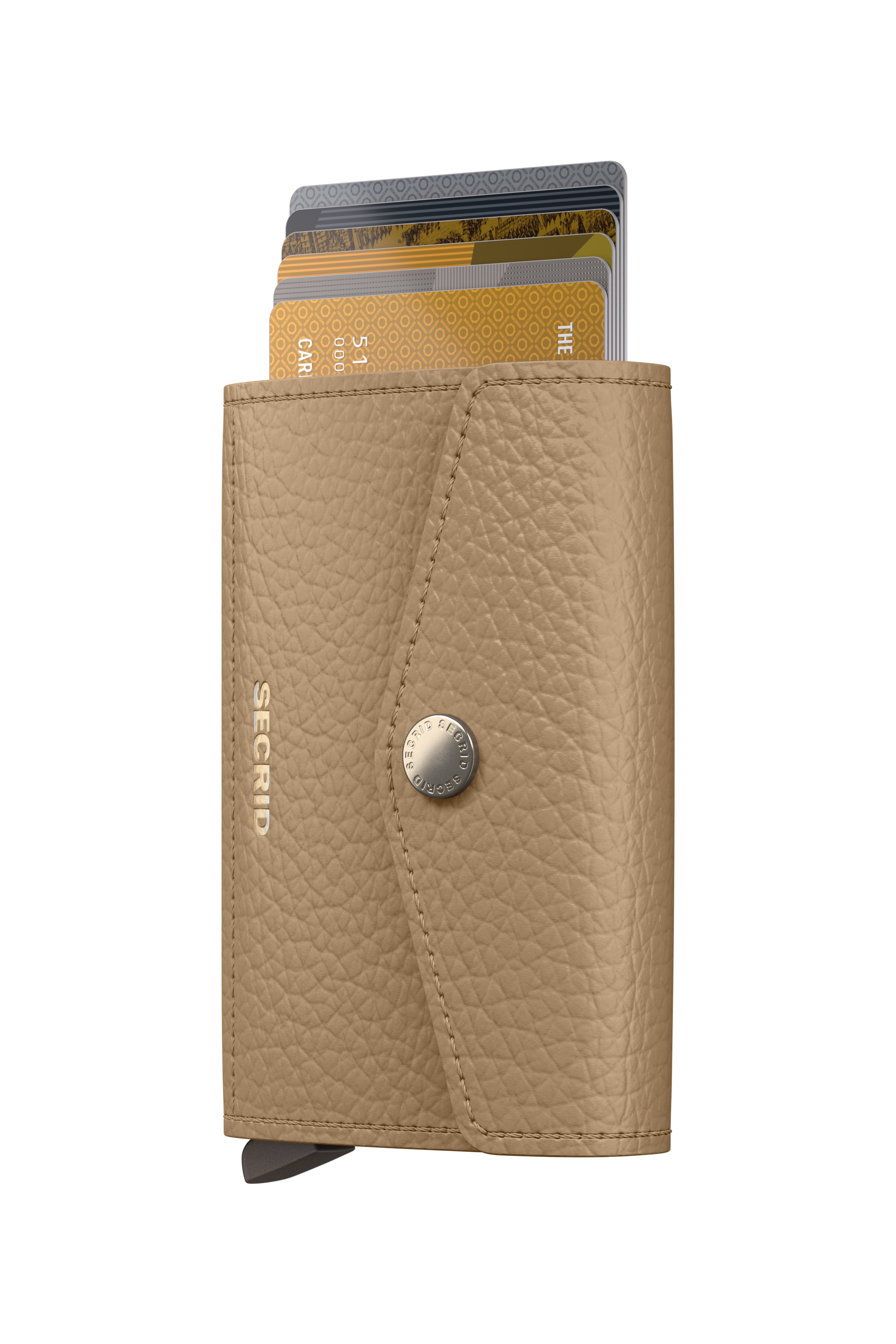 Secrid Envelope Wallet Pebble - Cappuccino 3