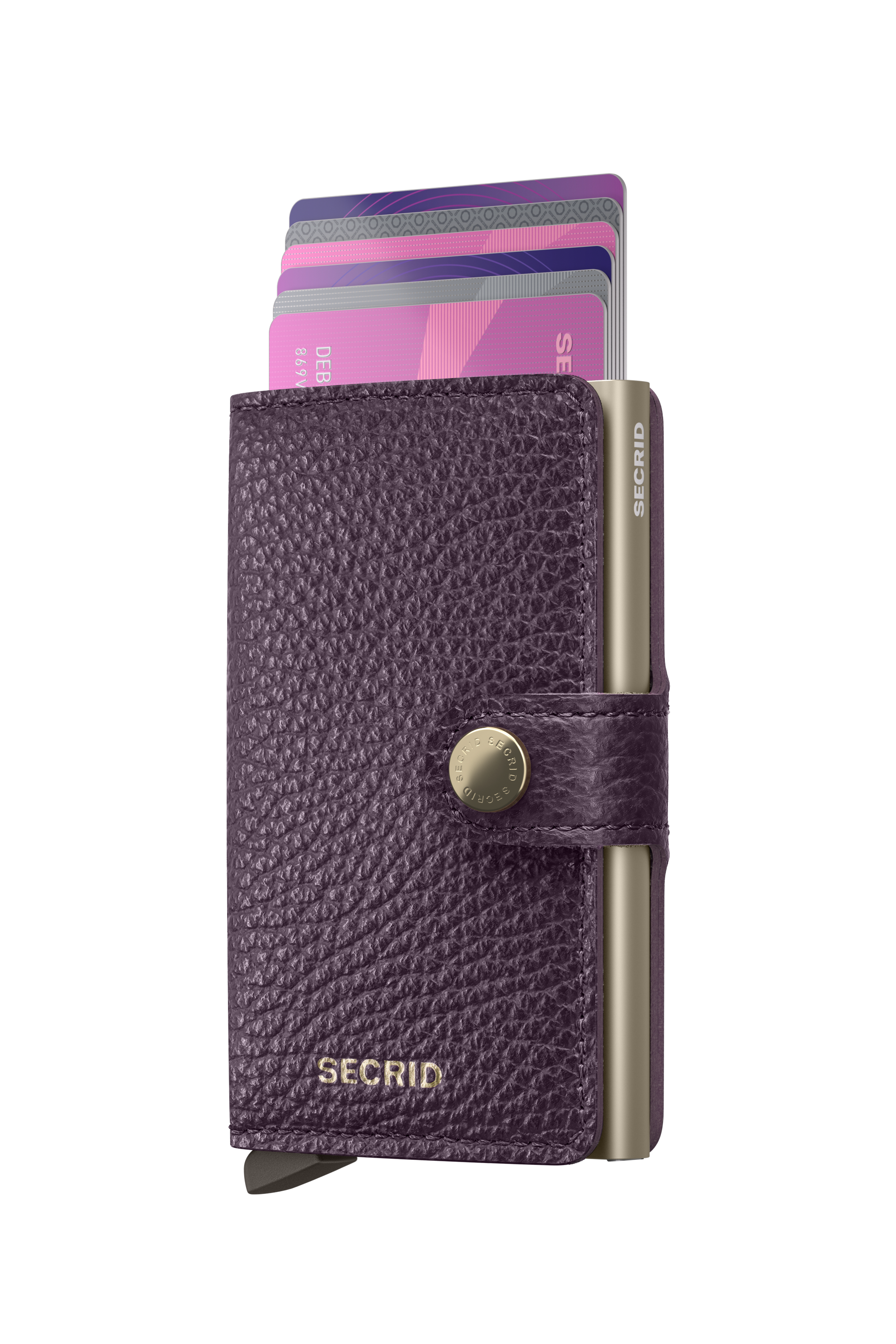 Secrid Miniwallet Pebble - Grape 5