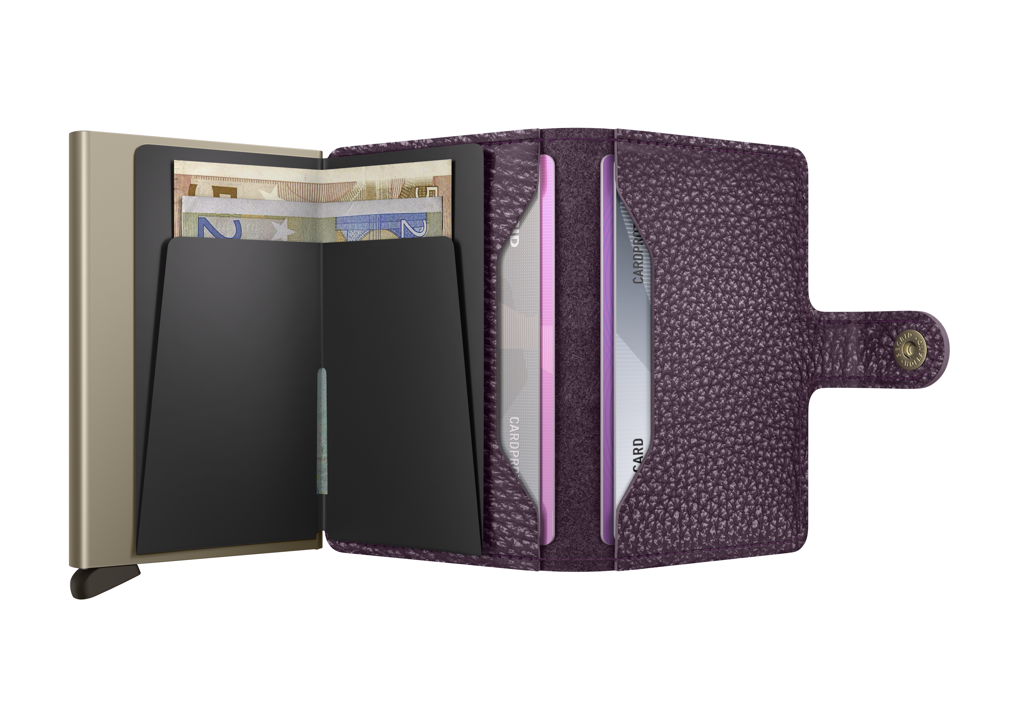 Secrid Miniwallet Pebble - Grape 7