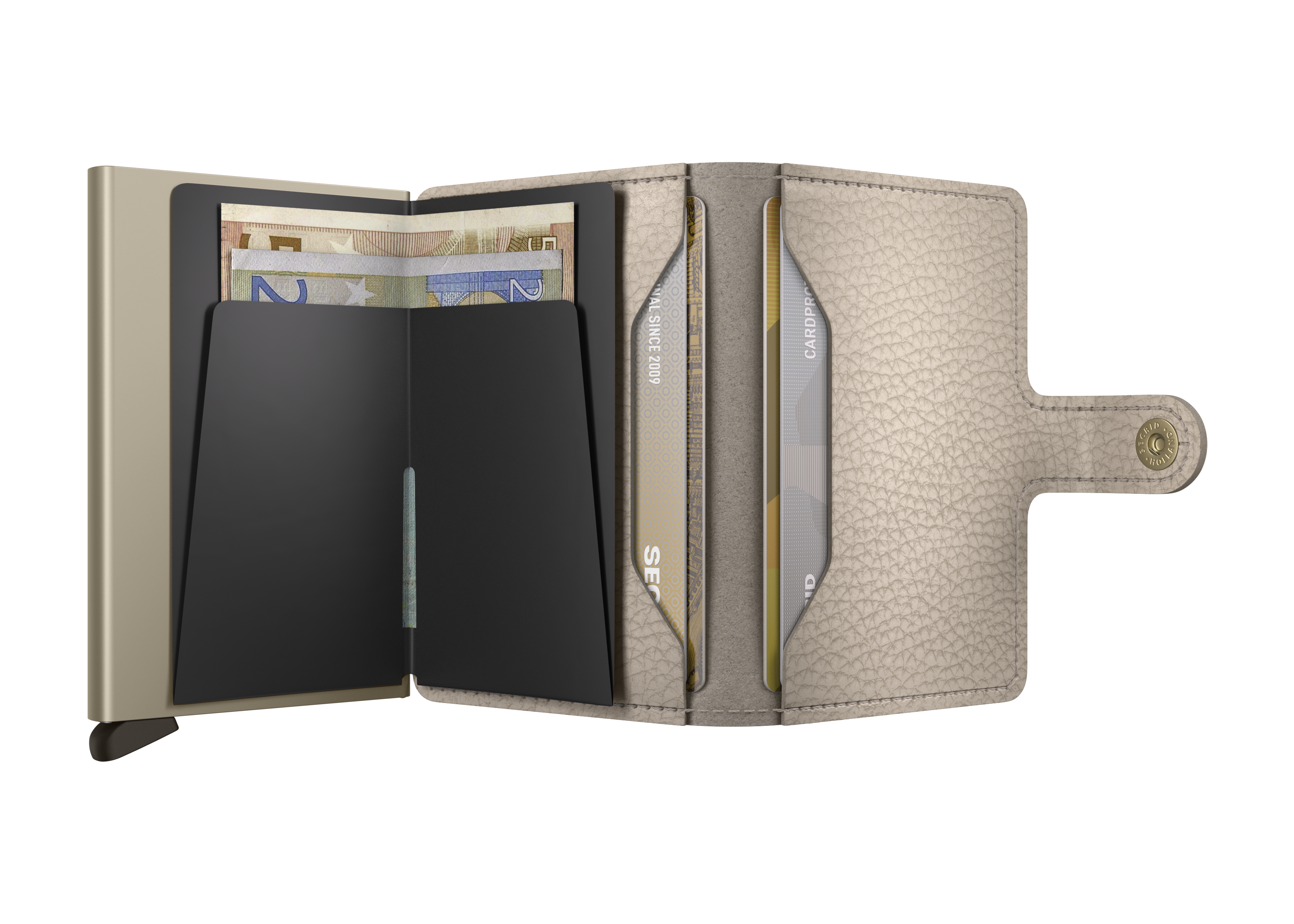 Secrid Miniwallet Pebble - Latte 4
