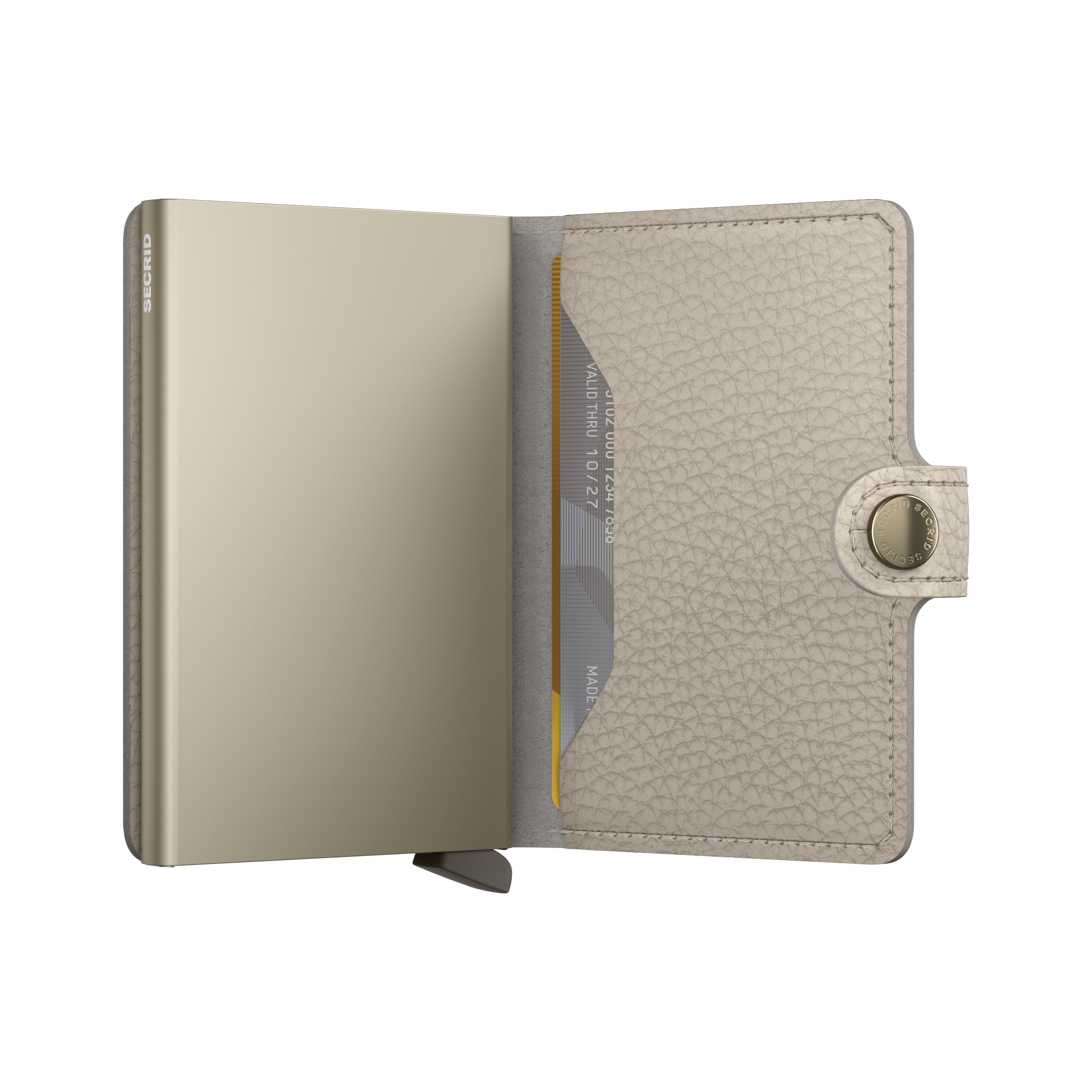 Secrid Miniwallet Pebble - Latte 5