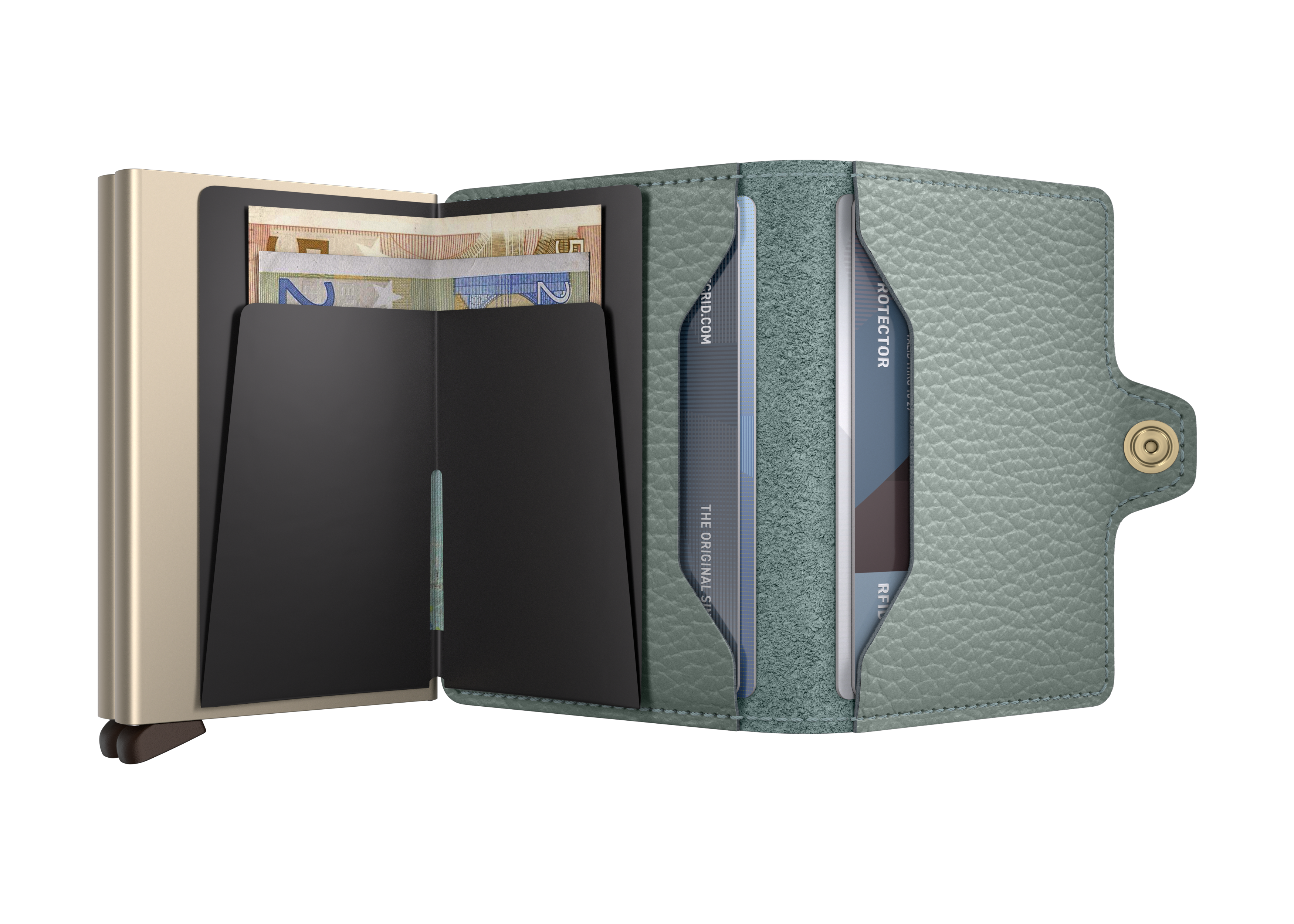 Secrid Twinwallet Pebble - Sea Green 4