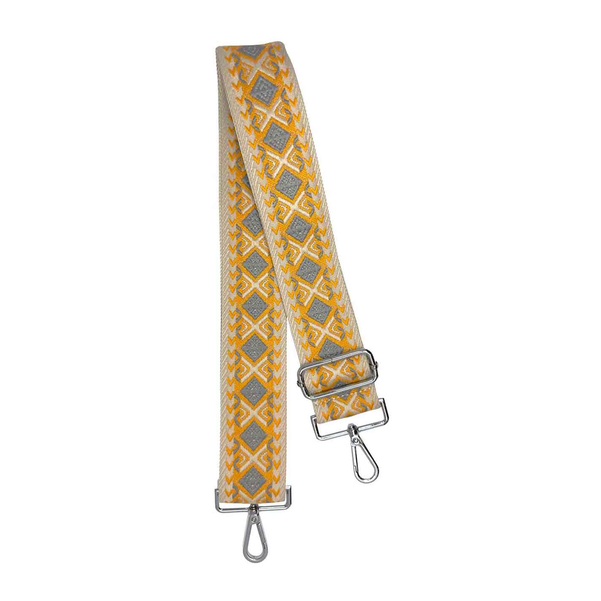 Stevie Woven Strap - Silver Hardware 8