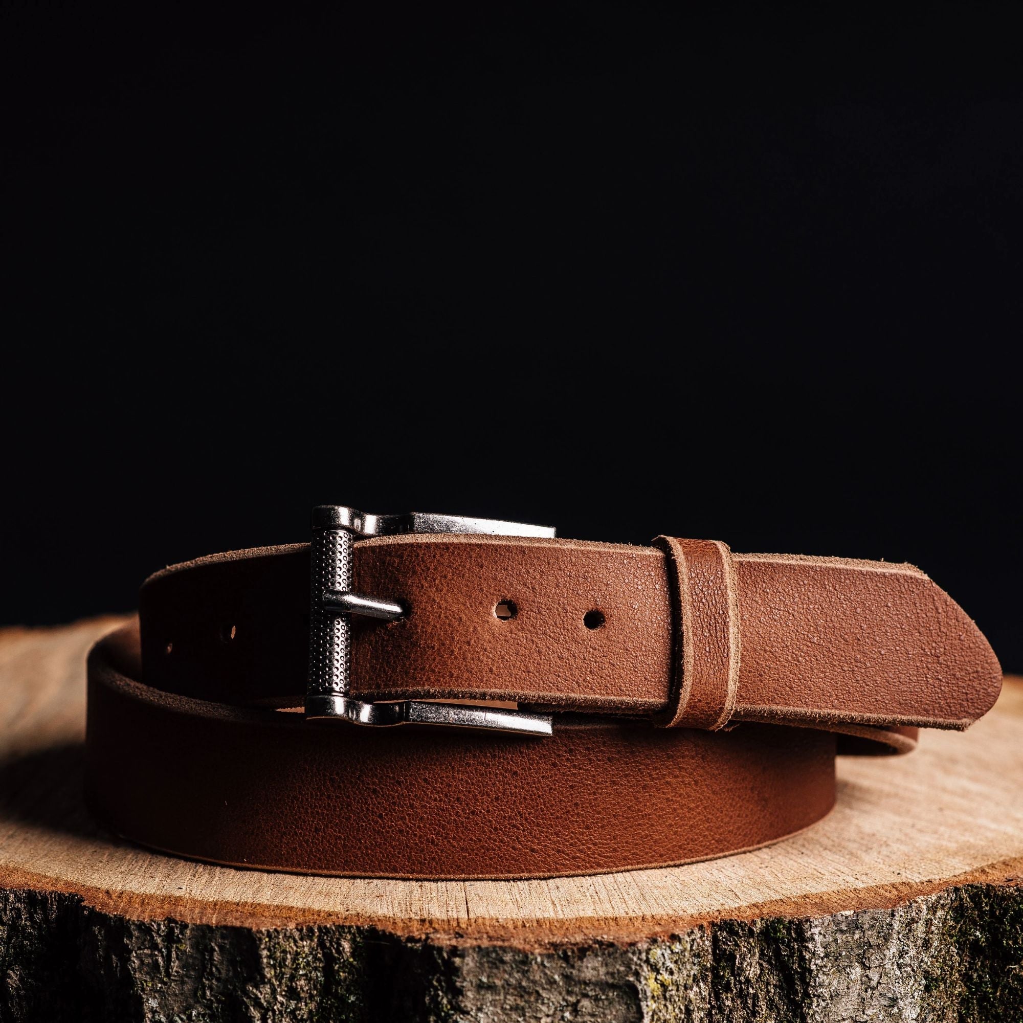 The Pinnacle Belt - Black 100 % Premium Leather Belt 7