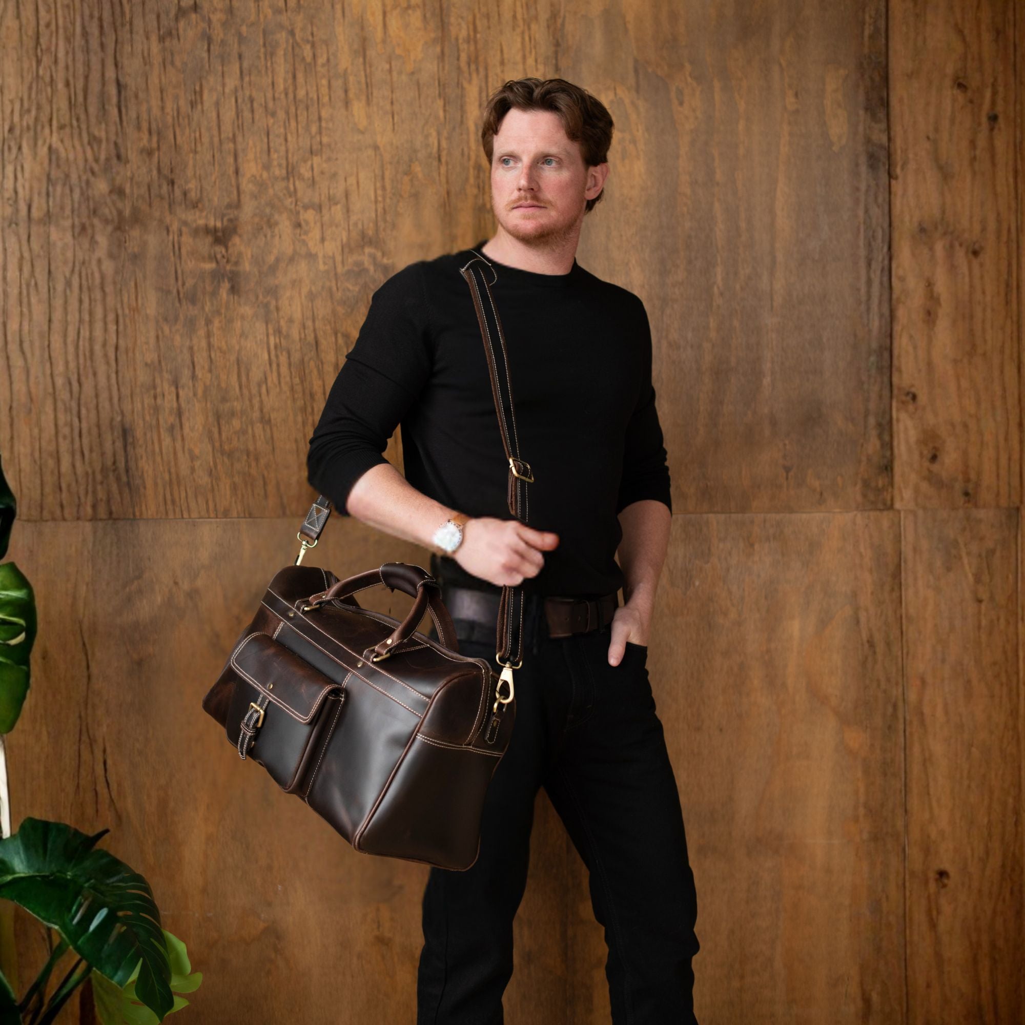 NAB Leather - The Voyager Duffle 4