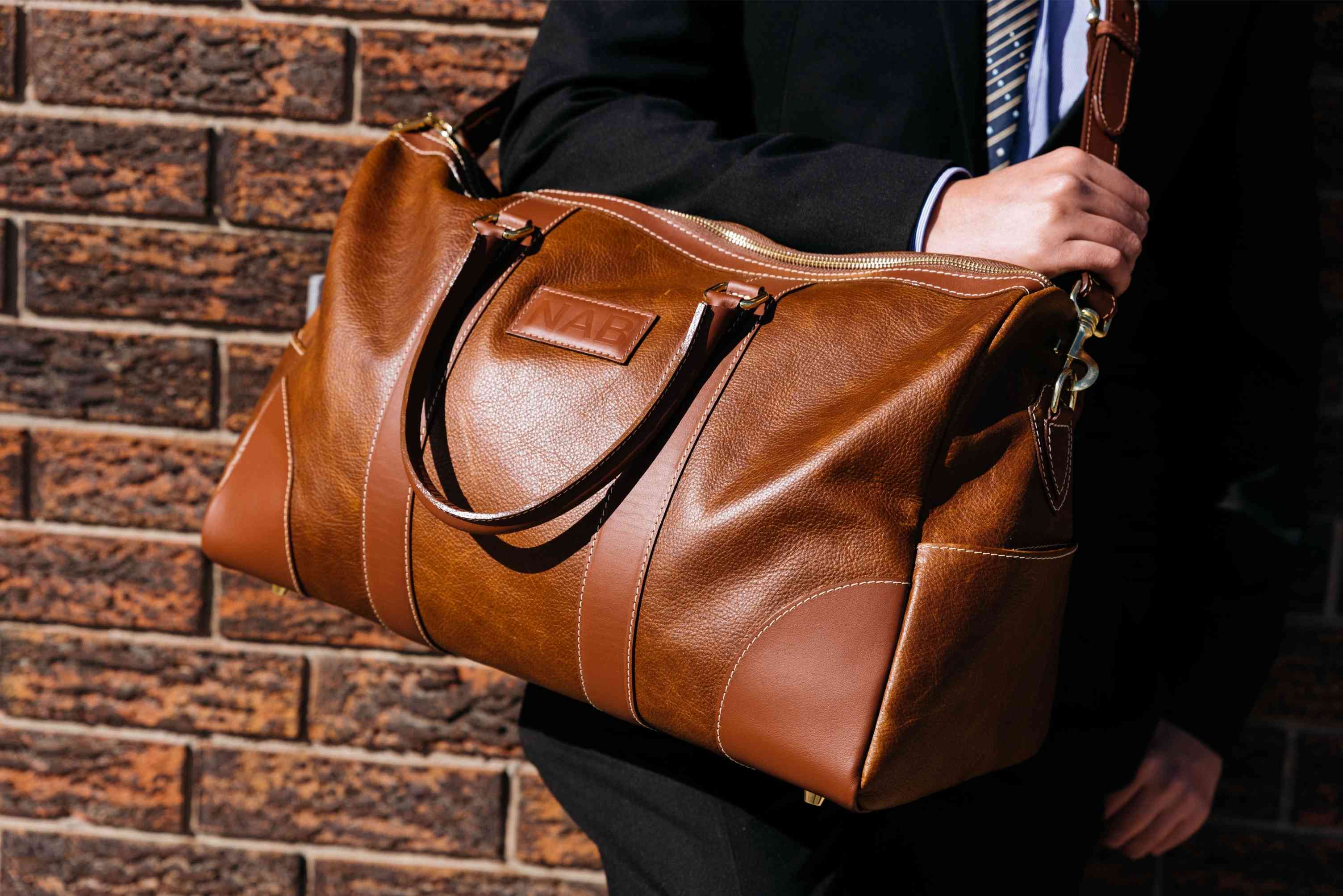 NAB Leather - The Shield Duffle 8
