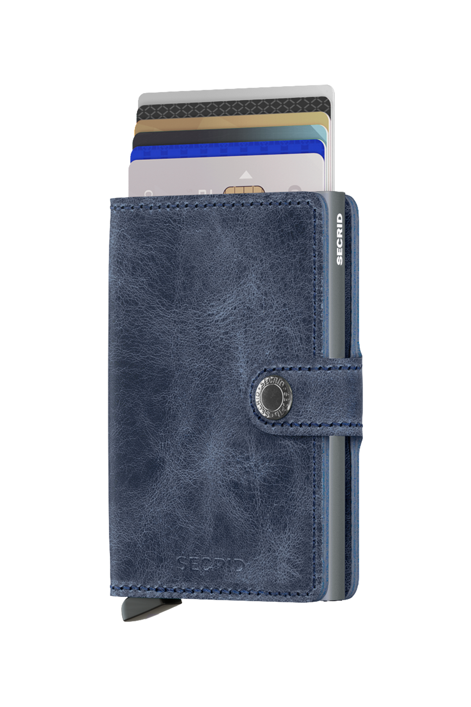 Secrid Miniwallet Vintage - Blue 4