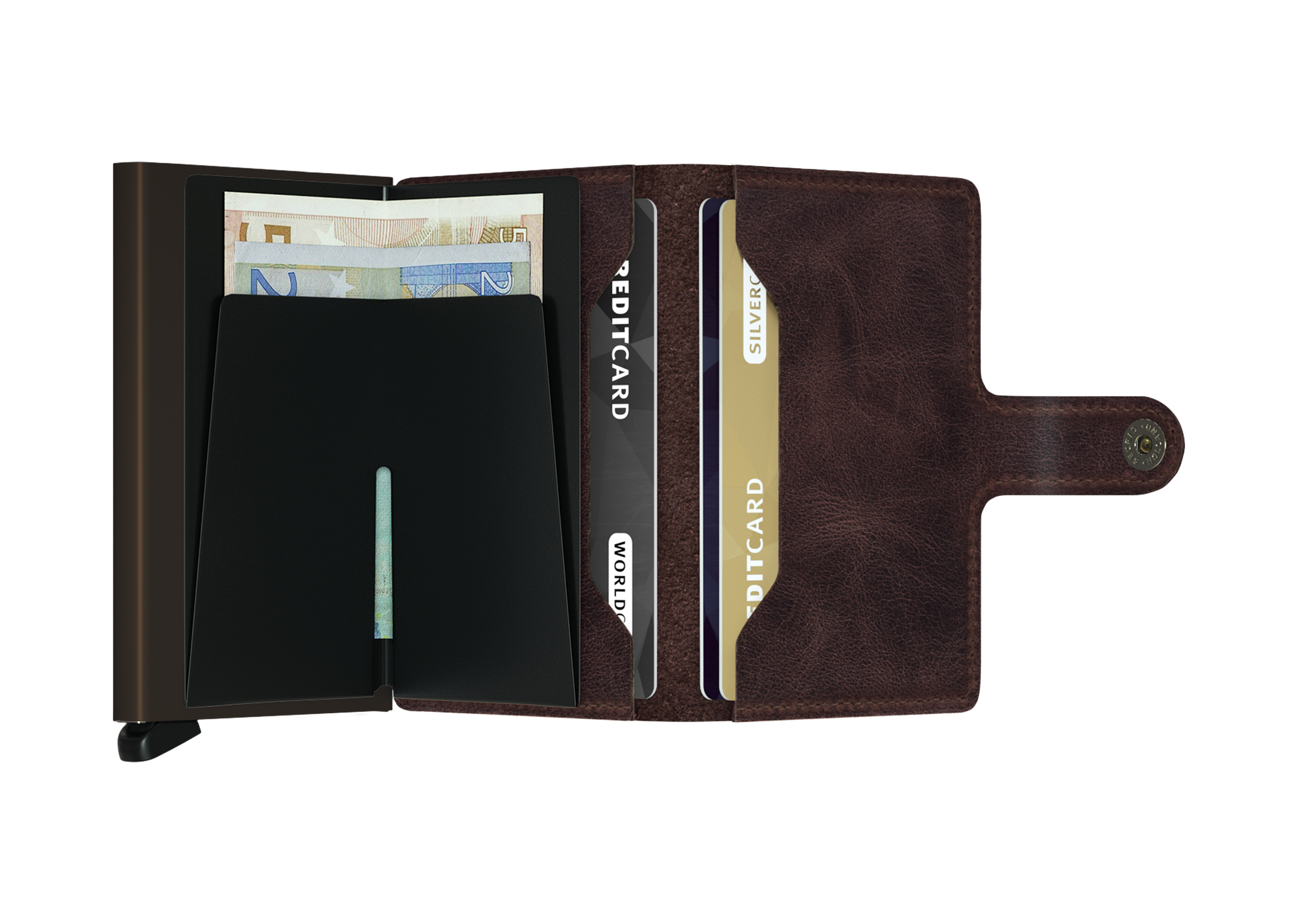 Secrid Miniwallet Vintage - Chocolate 4