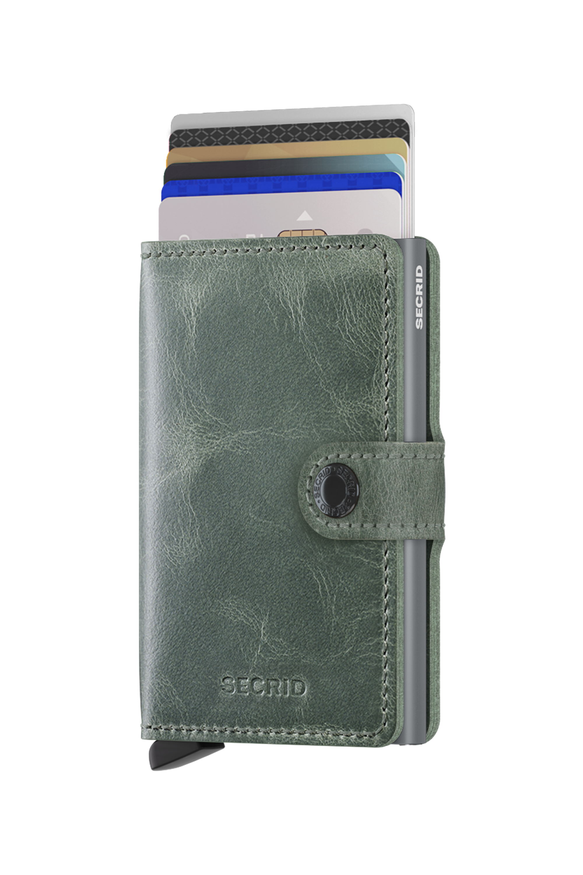 Secrid Miniwallet Vintage - Sage 3