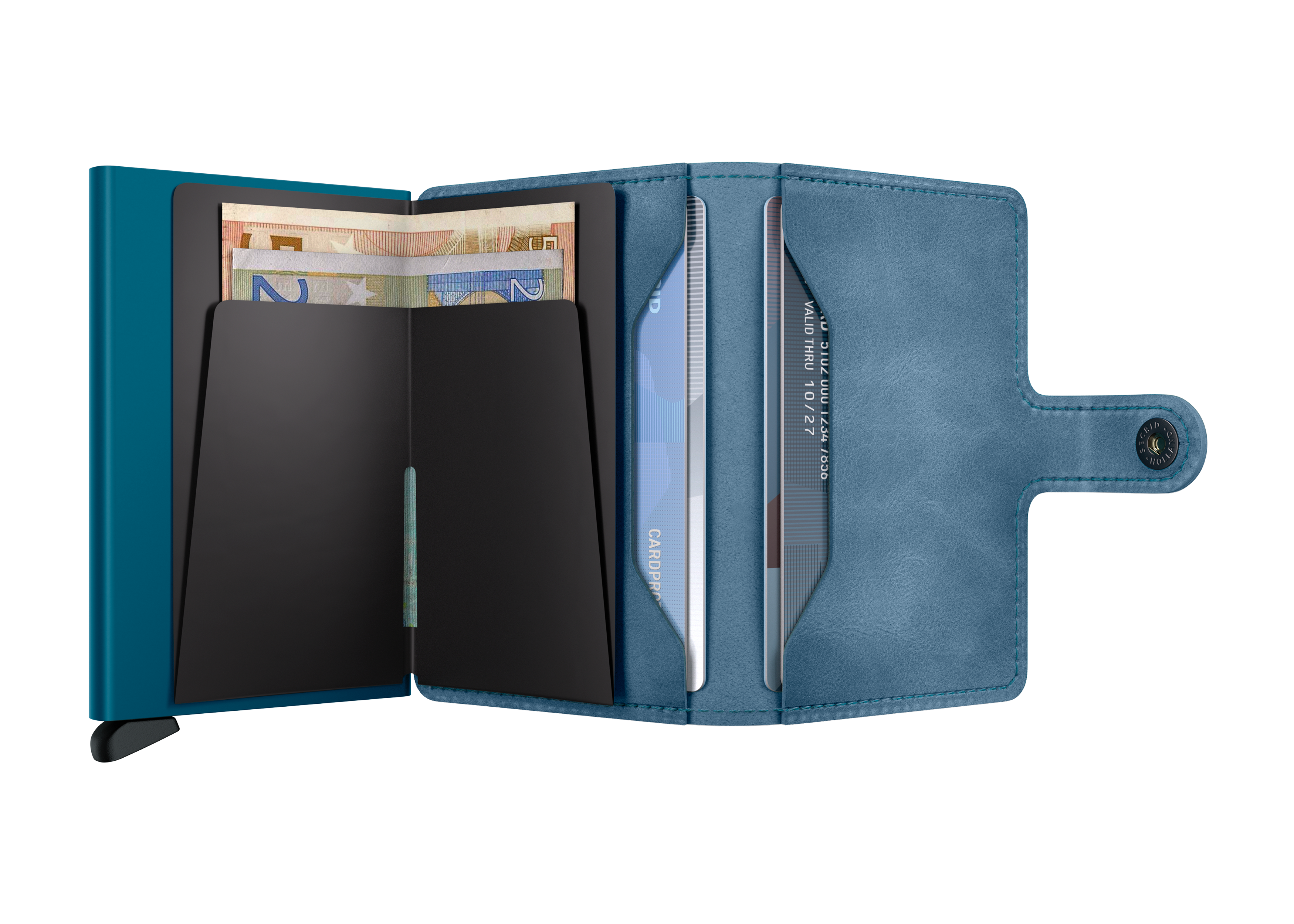 Secrid Miniwallet Vintage - Teal 3