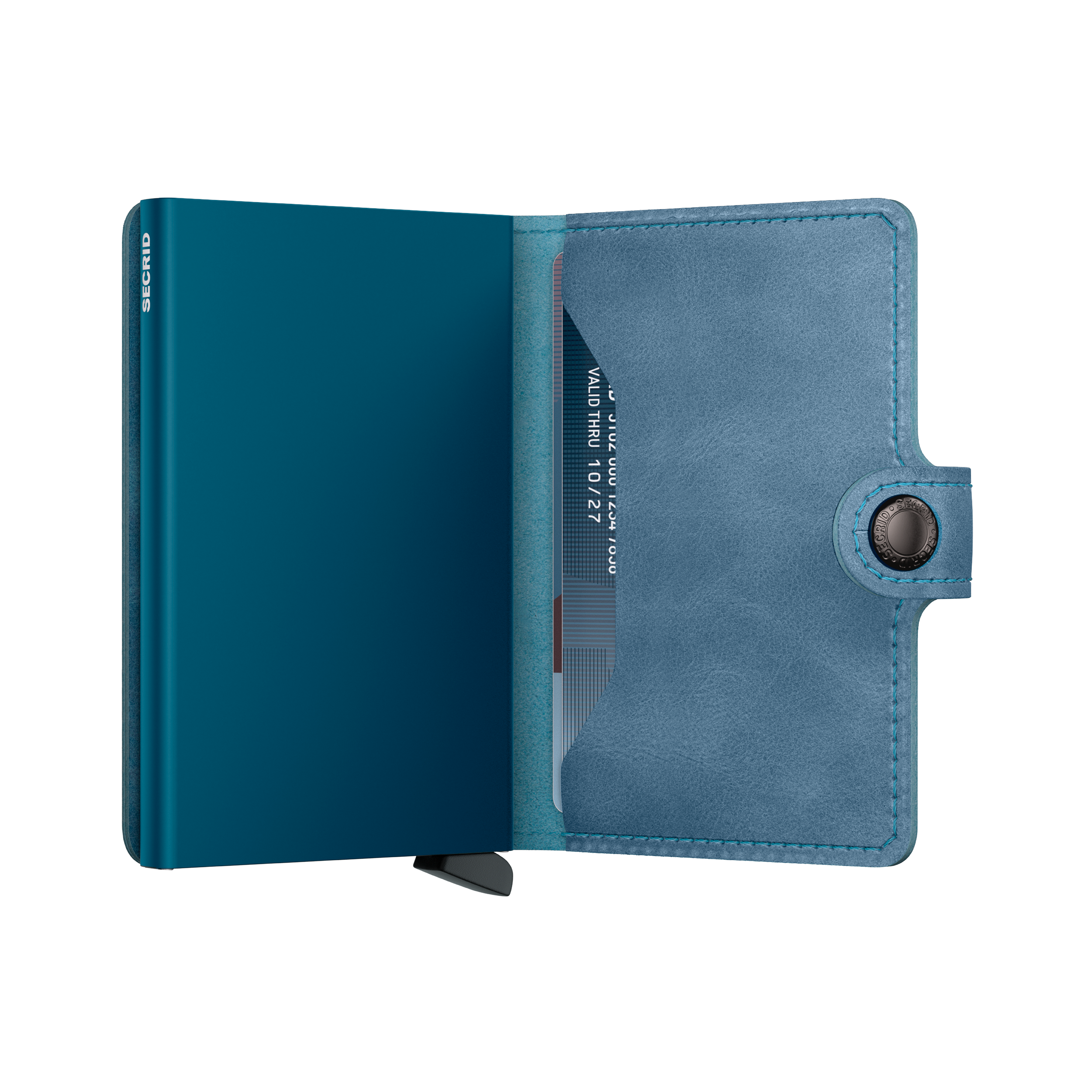 Secrid Miniwallet Vintage - Teal 4