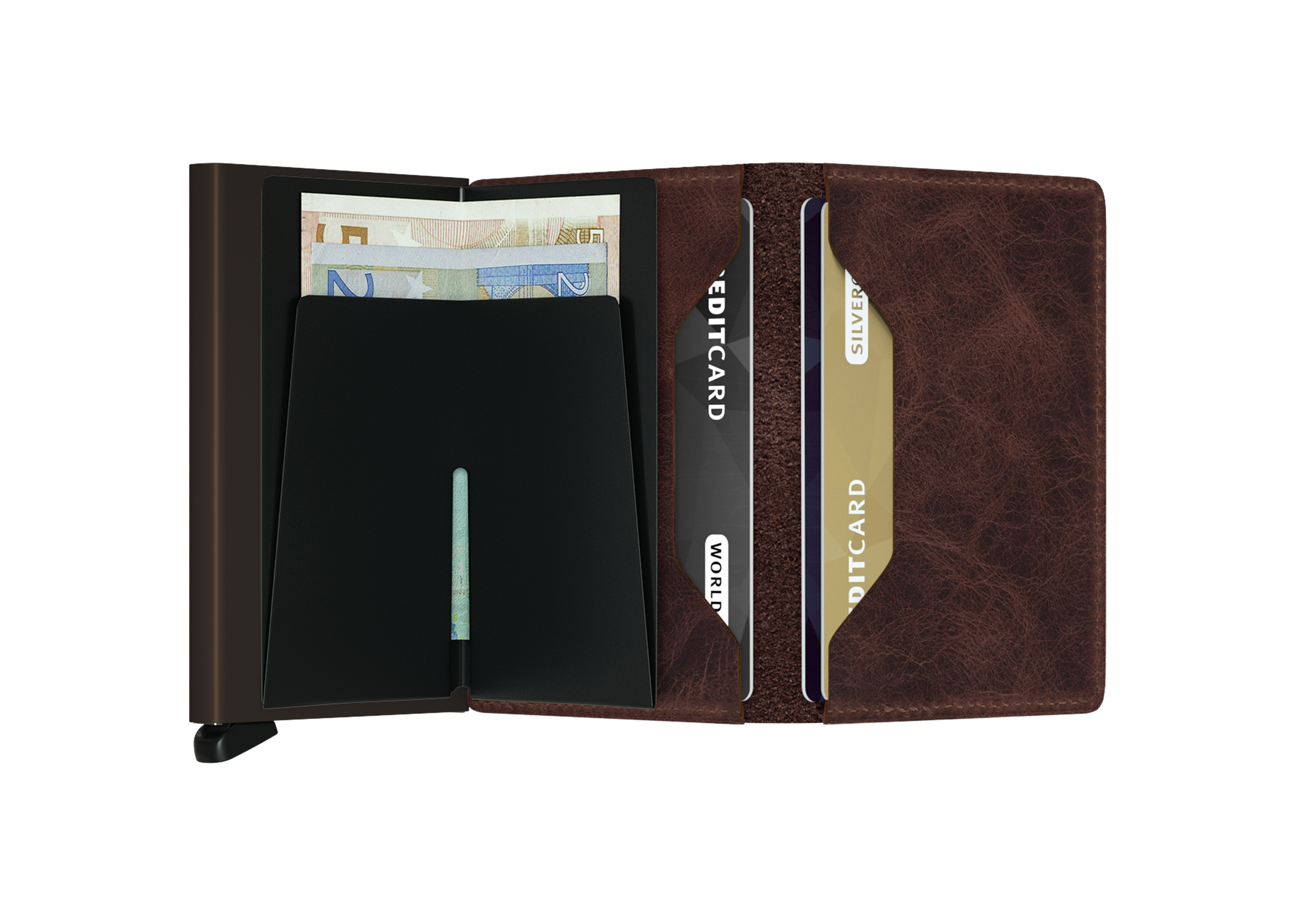 Secrid Slimwallet Vintage - Chocolate 4