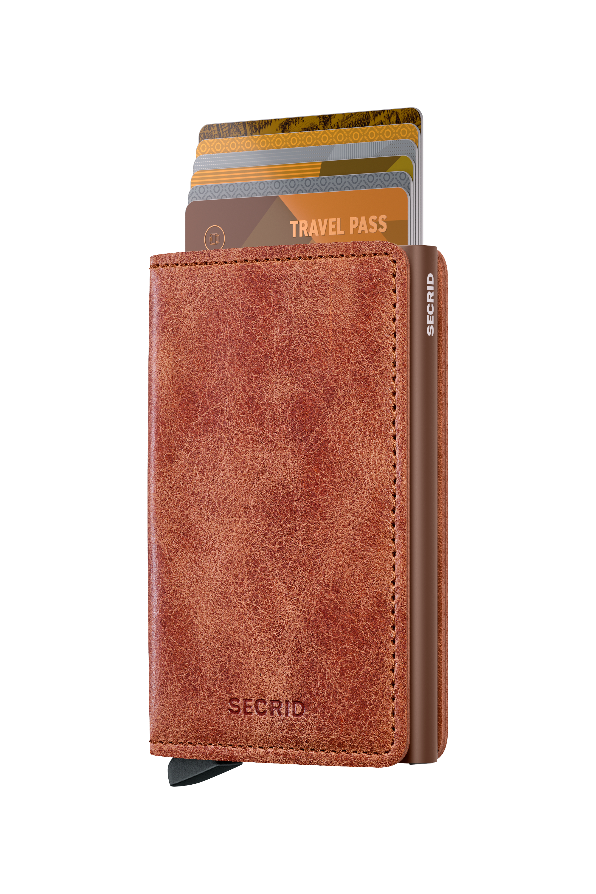 Secrid Slimwallet Vintage - Cognac Brown 3