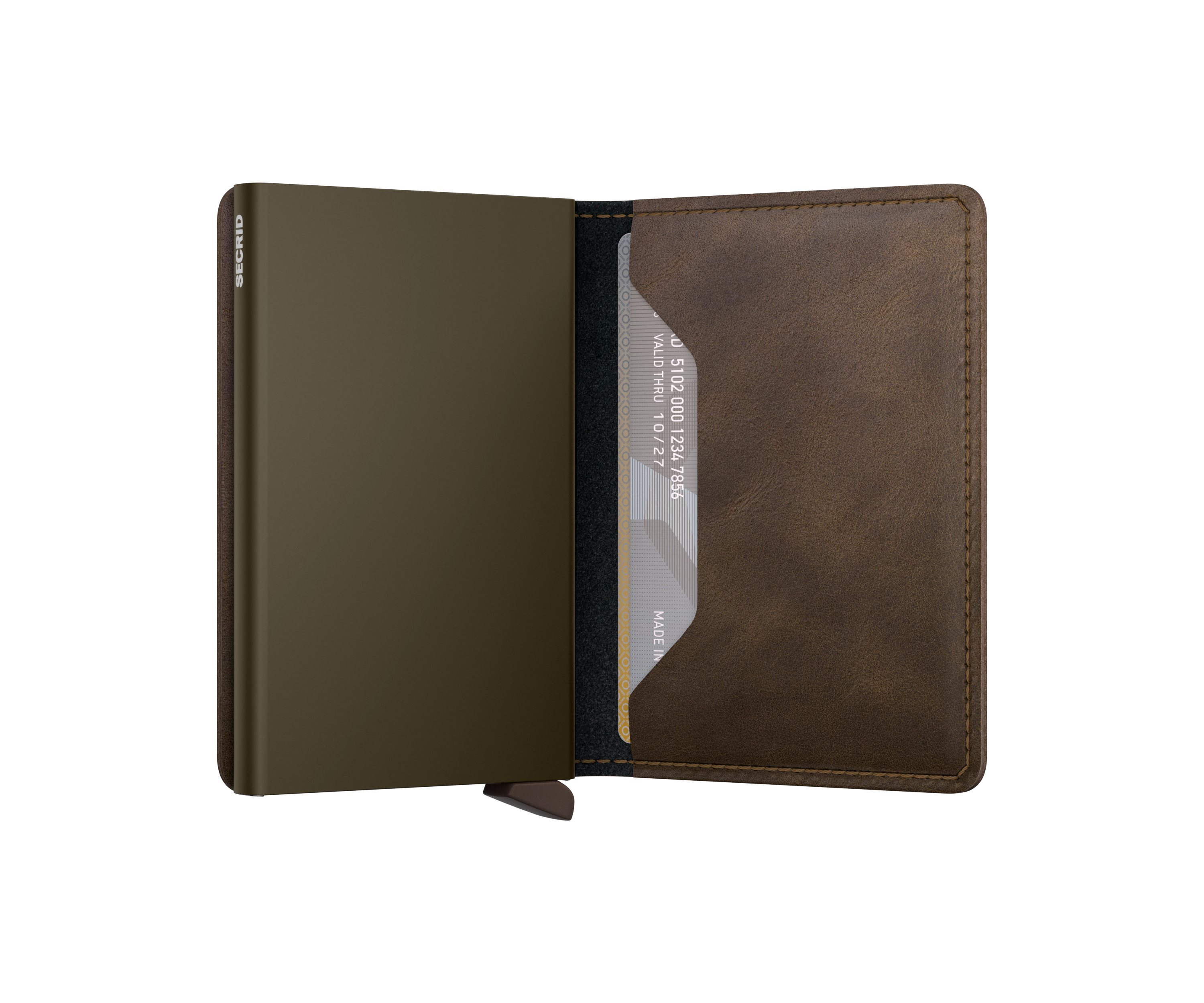 Secrid Slimwallet Vintage - Oak 3