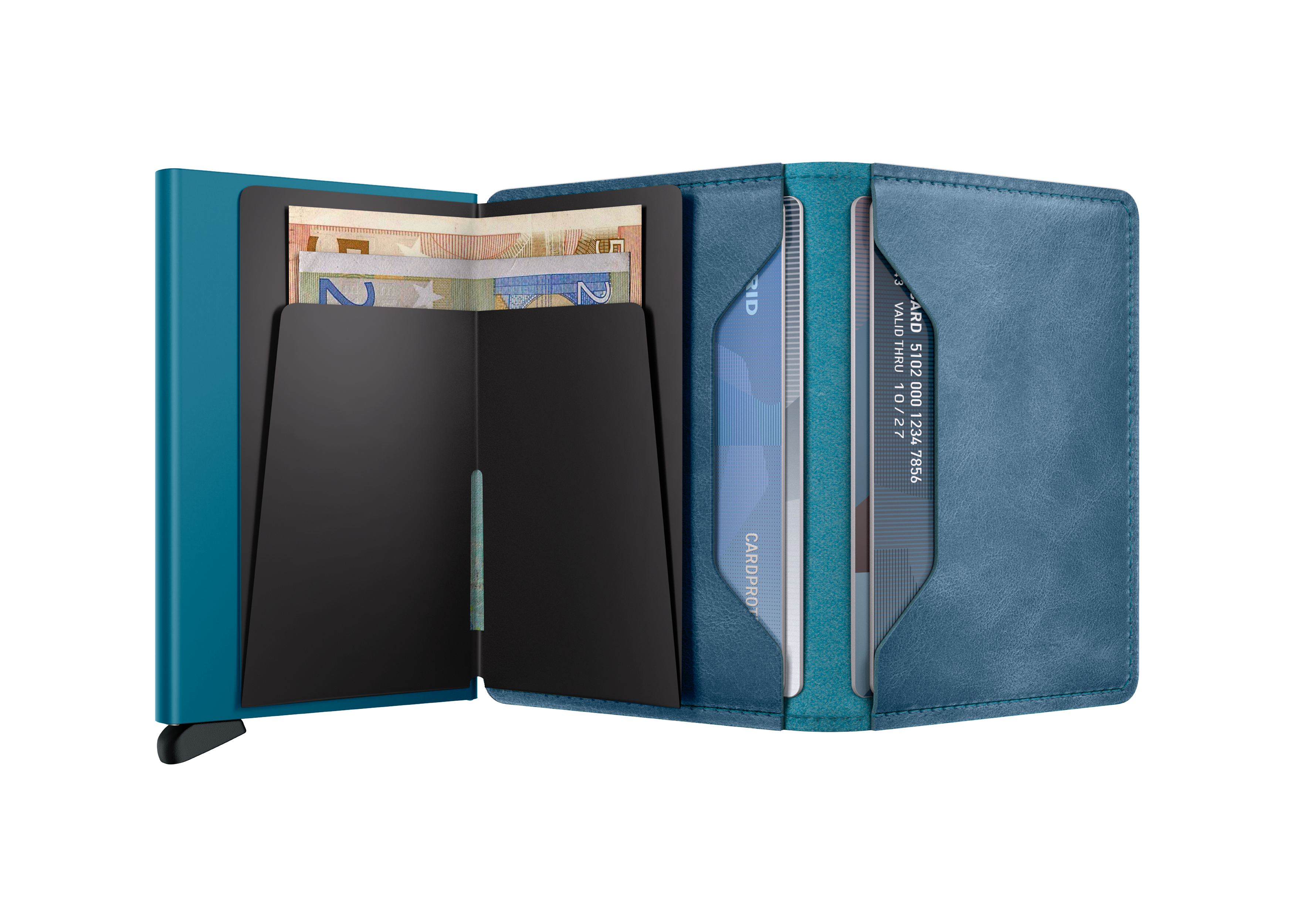 Secrid Slimwallet Vintage - Teal 3