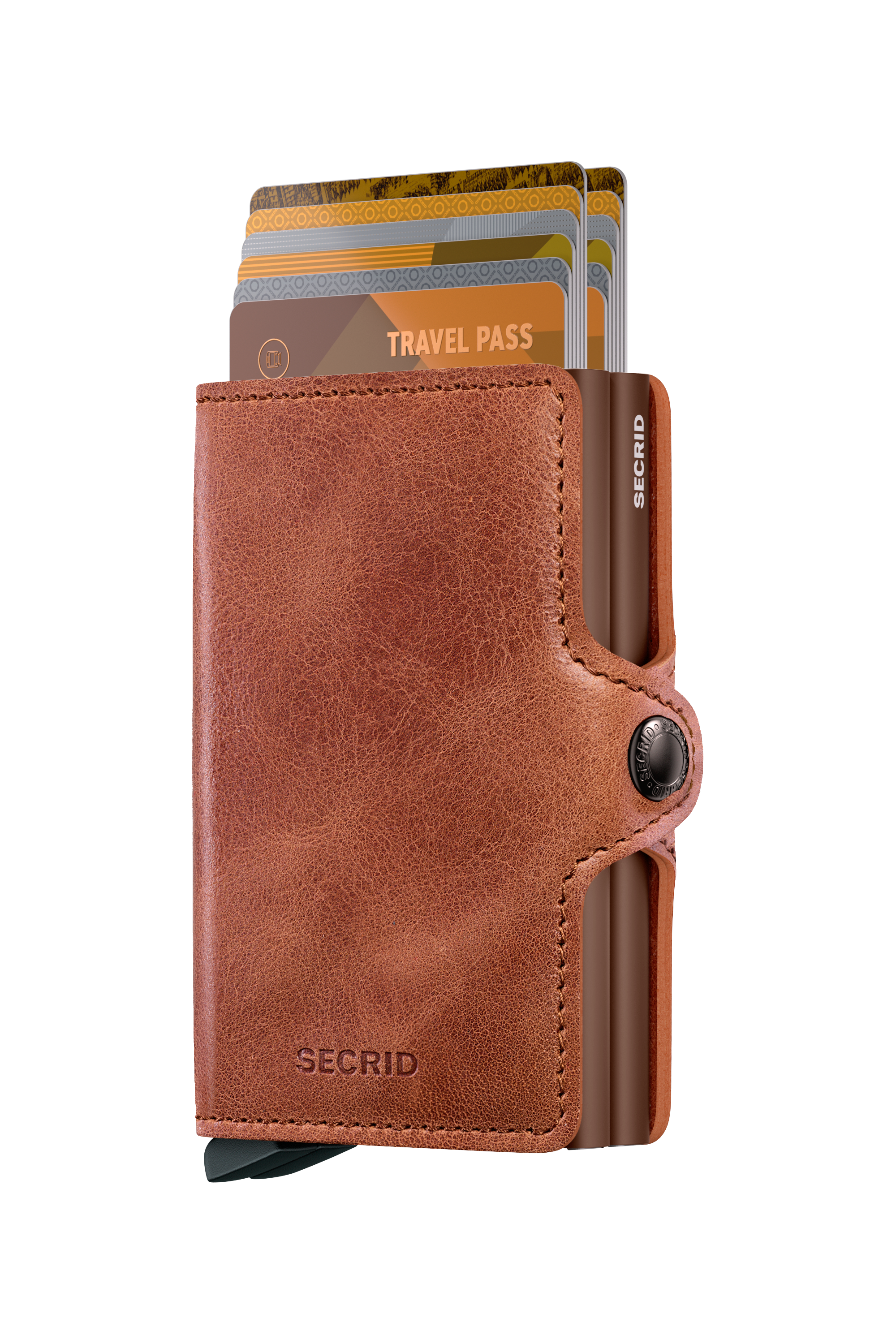 Secrid Twinwallet Vintage - Cognac-Brown 3