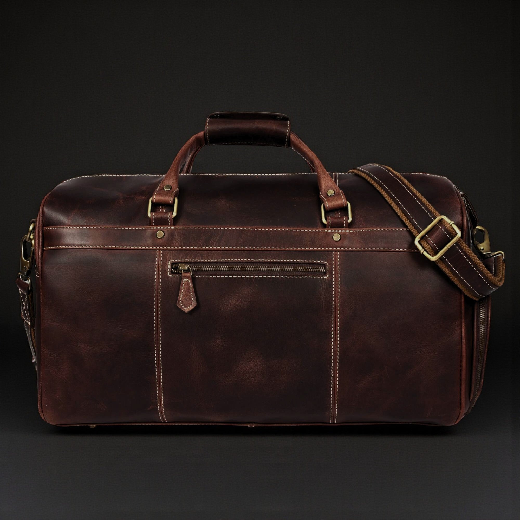 NAB Leather - The Voyager Duffle 8