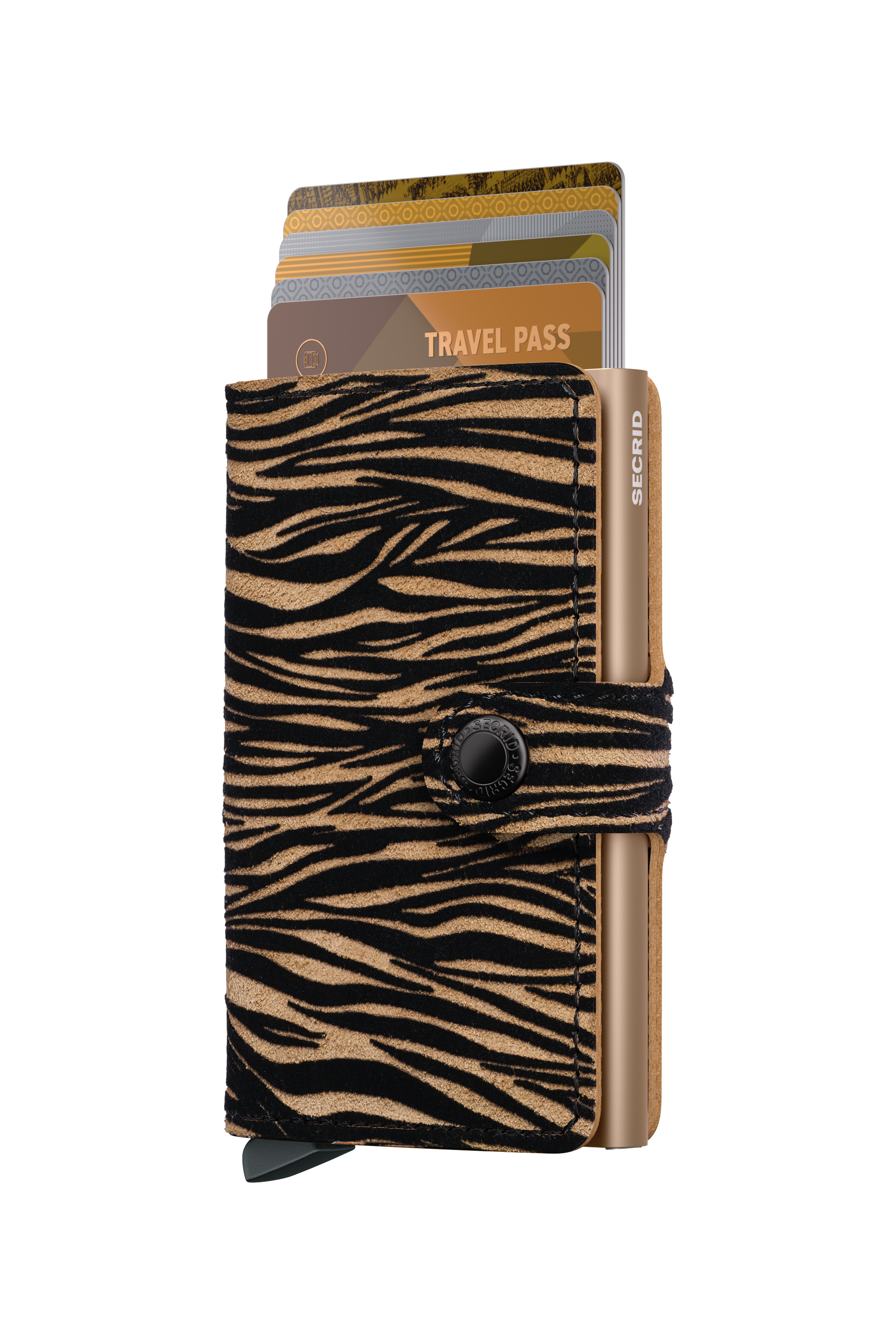 Secrid Miniwallet Zebra - Beige 3