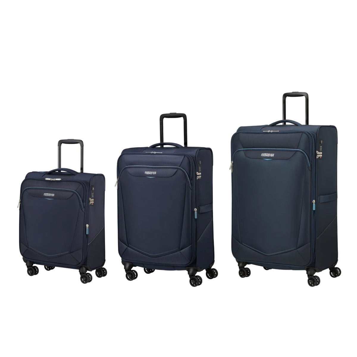 American Tourister Summerride™ 3-Piece Expandable Spinner Luggage Set 1