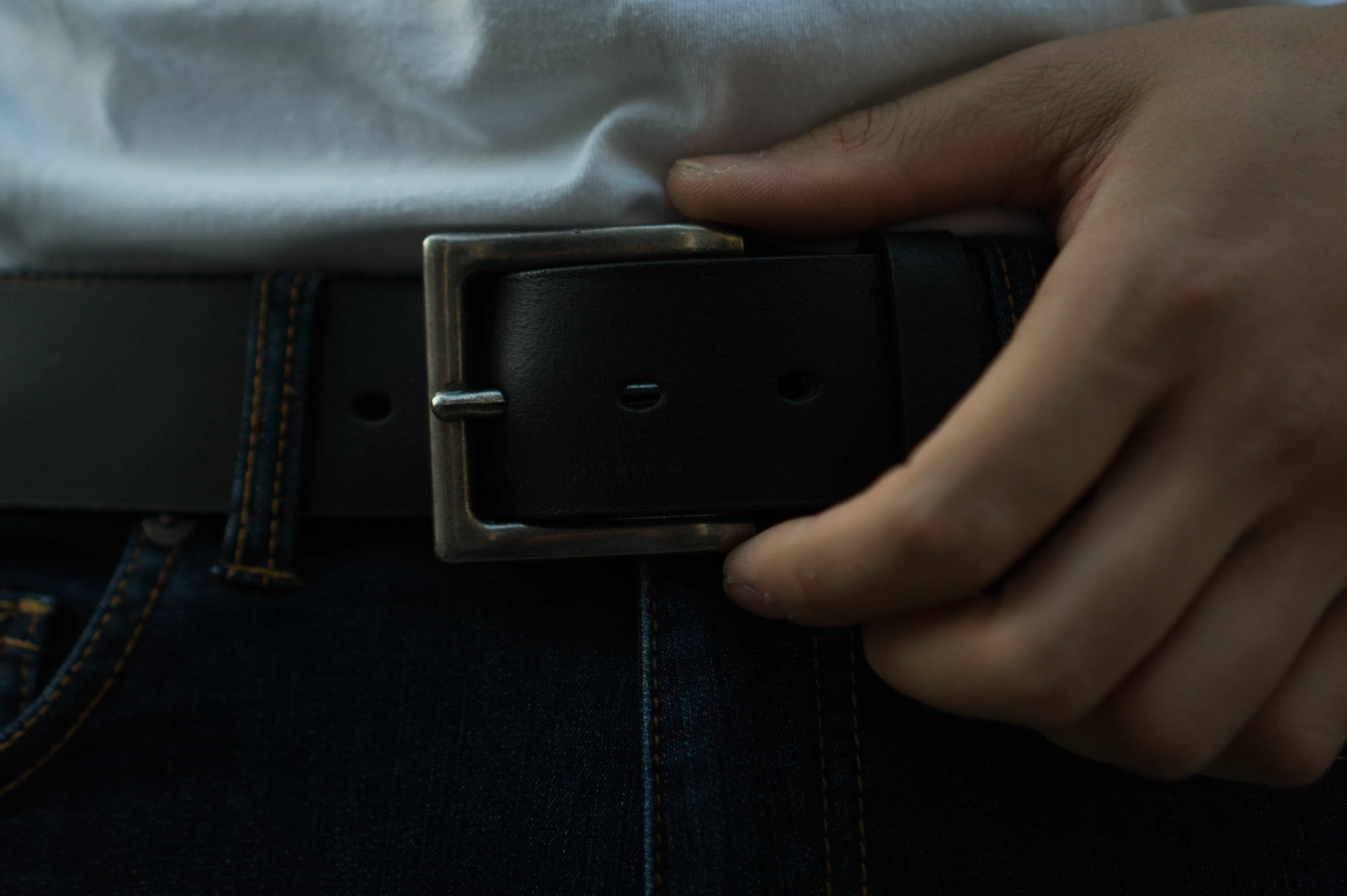 The Long Haul Belt - Brown Classic 100% Real Leather Belt 12